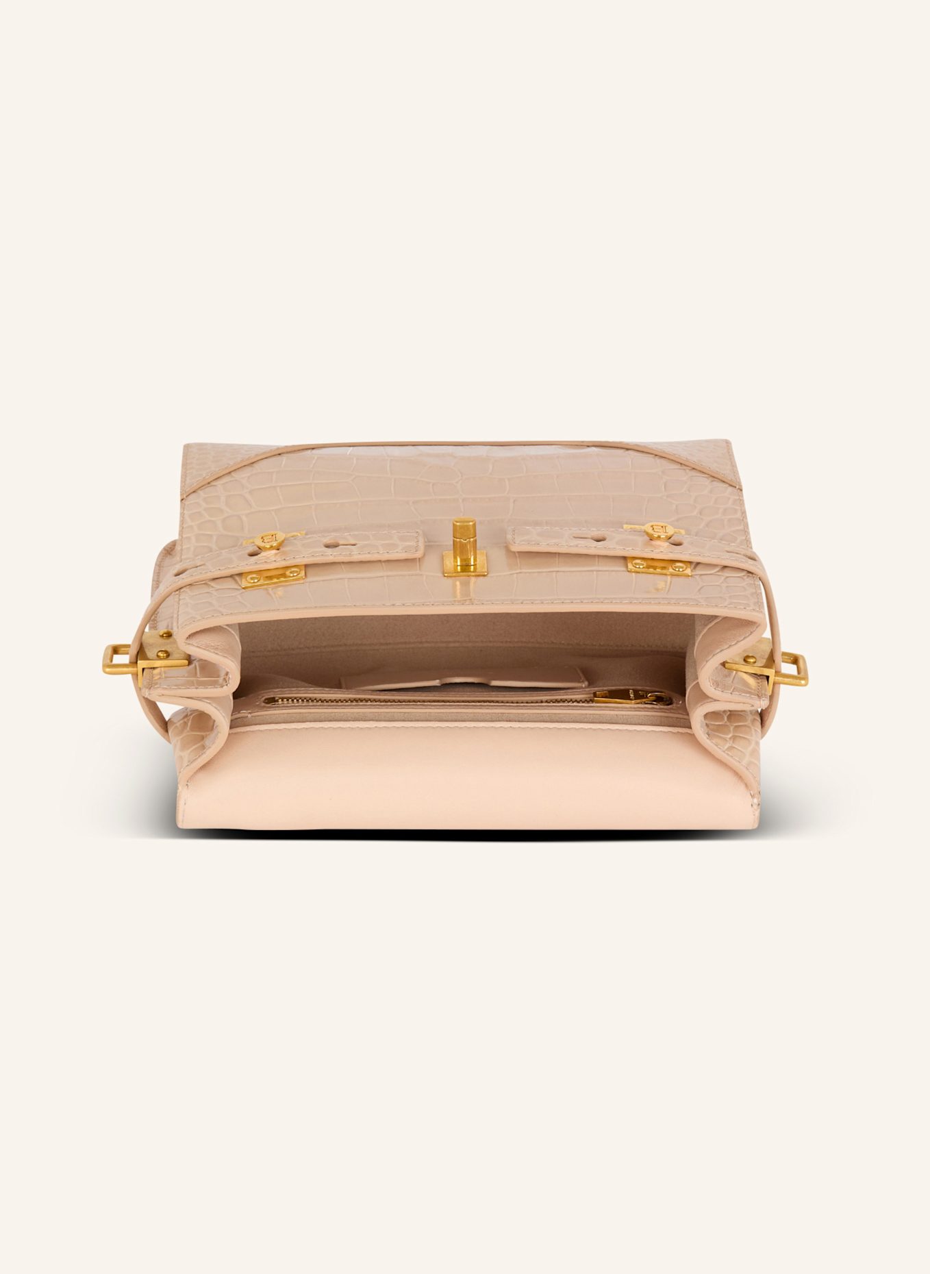 BALMAIN Handtasche B-BUZZ 23, Farbe: BEIGE (Bild 3)