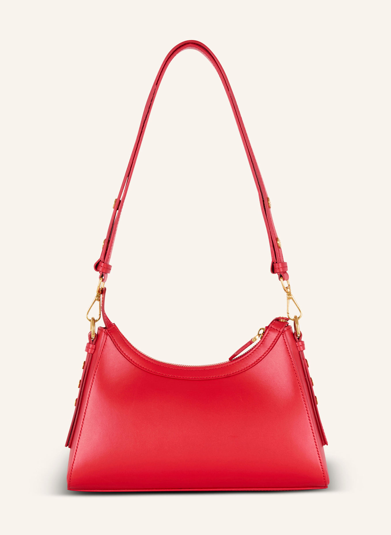 BALMAIN Tasche B-Buzz Hobo aus Kalbsleder, Farbe: ROT (Bild 2)