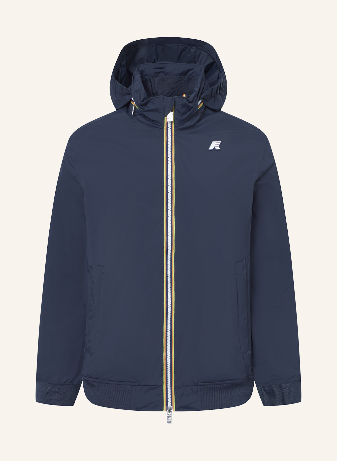 K-WAY Funktionsjacke AMAURY STRETCH NYLON JERSEY: BLAU