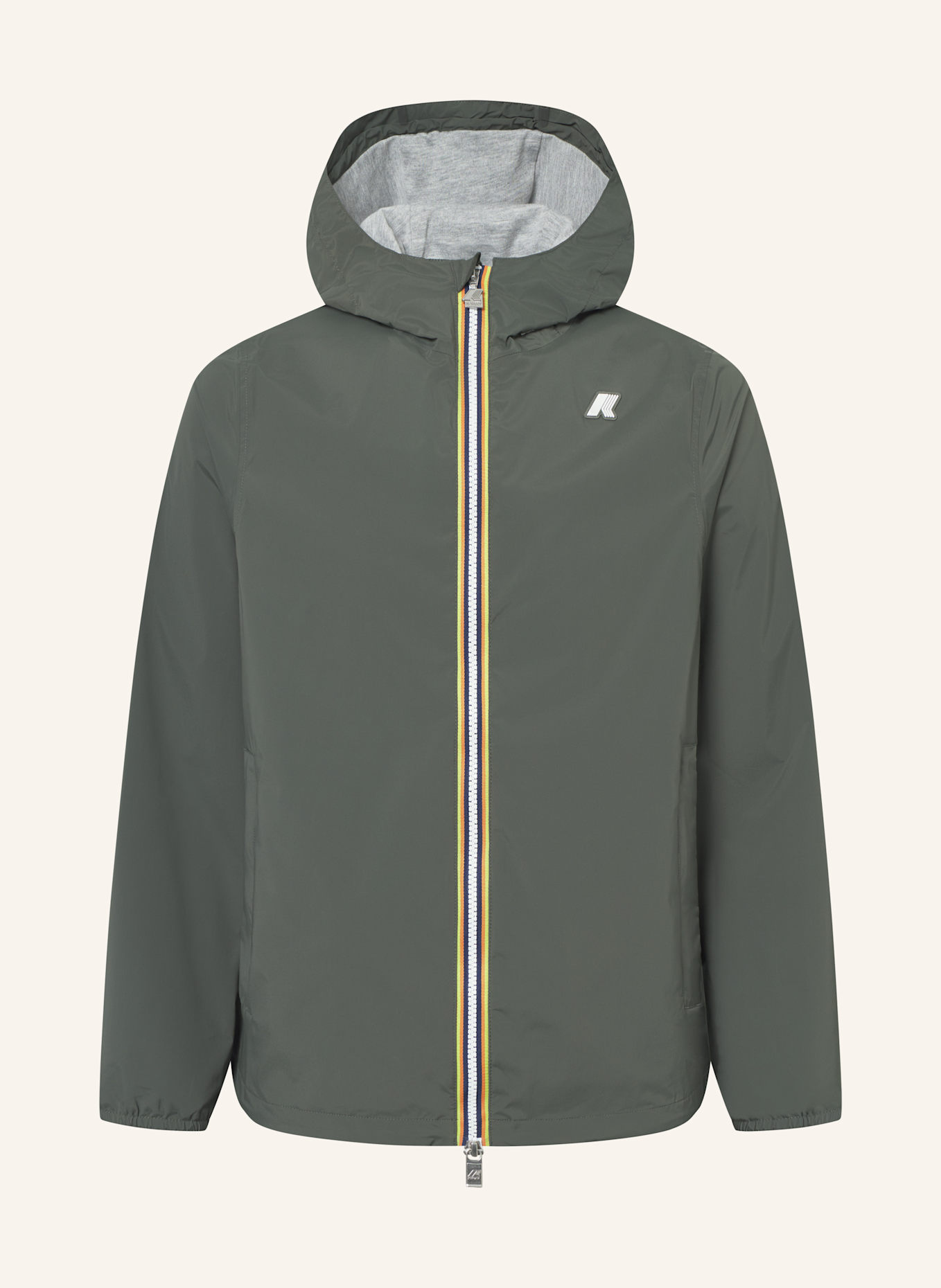 K-WAY Funktionsjacke JACK STRETCH NYLON JERSEY: DUNKELGRÜN