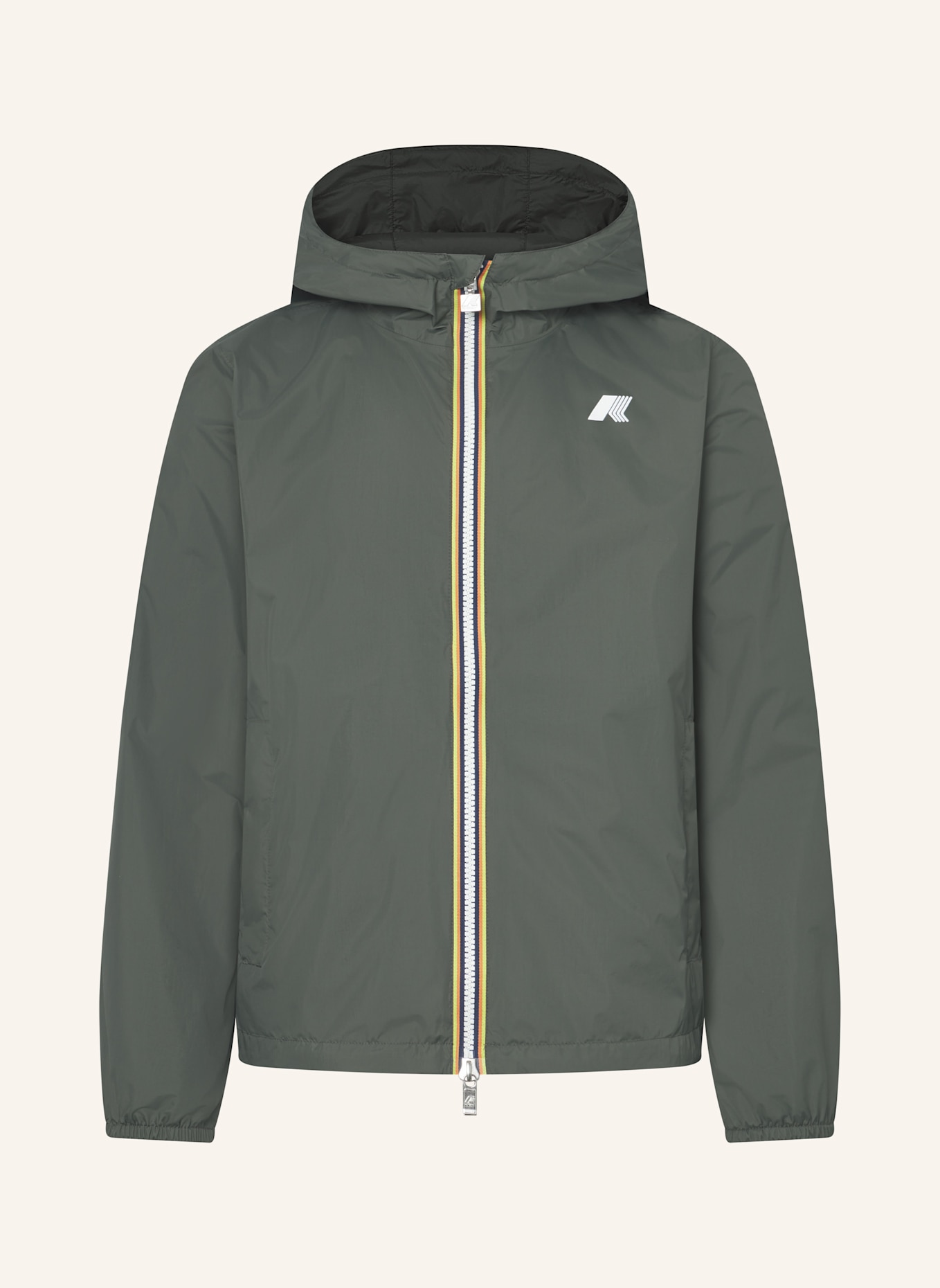 K-WAY Funktionsjacke JAKE PLUS.2 DOUBLE: GRÜN