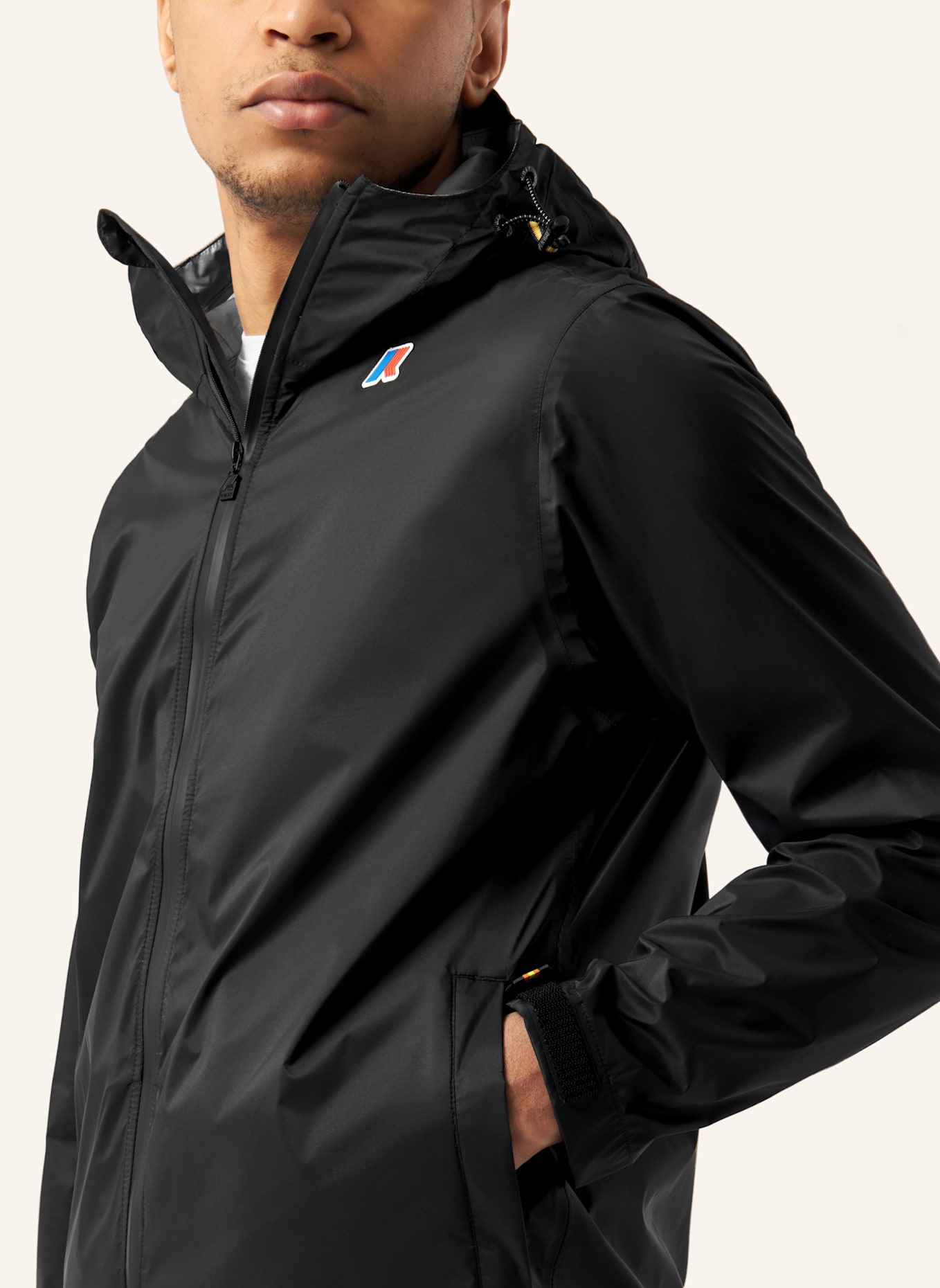 K-WAY Regenjacke CHARMEL TRAVEL: SCHWARZ