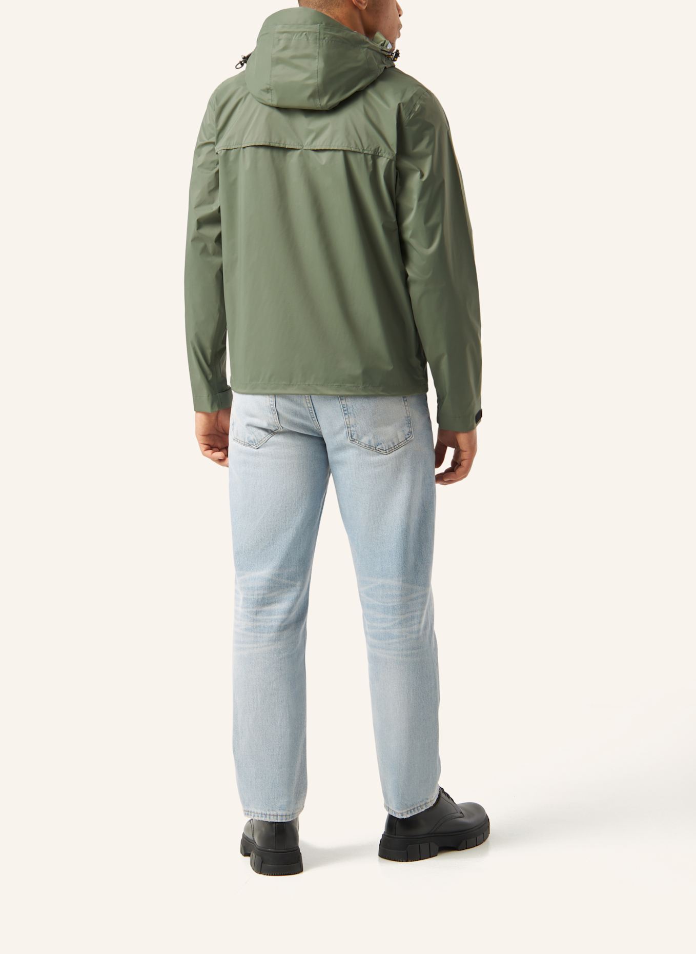 K-WAY Regenjacke CHARMEL TRAVEL: GRÜN