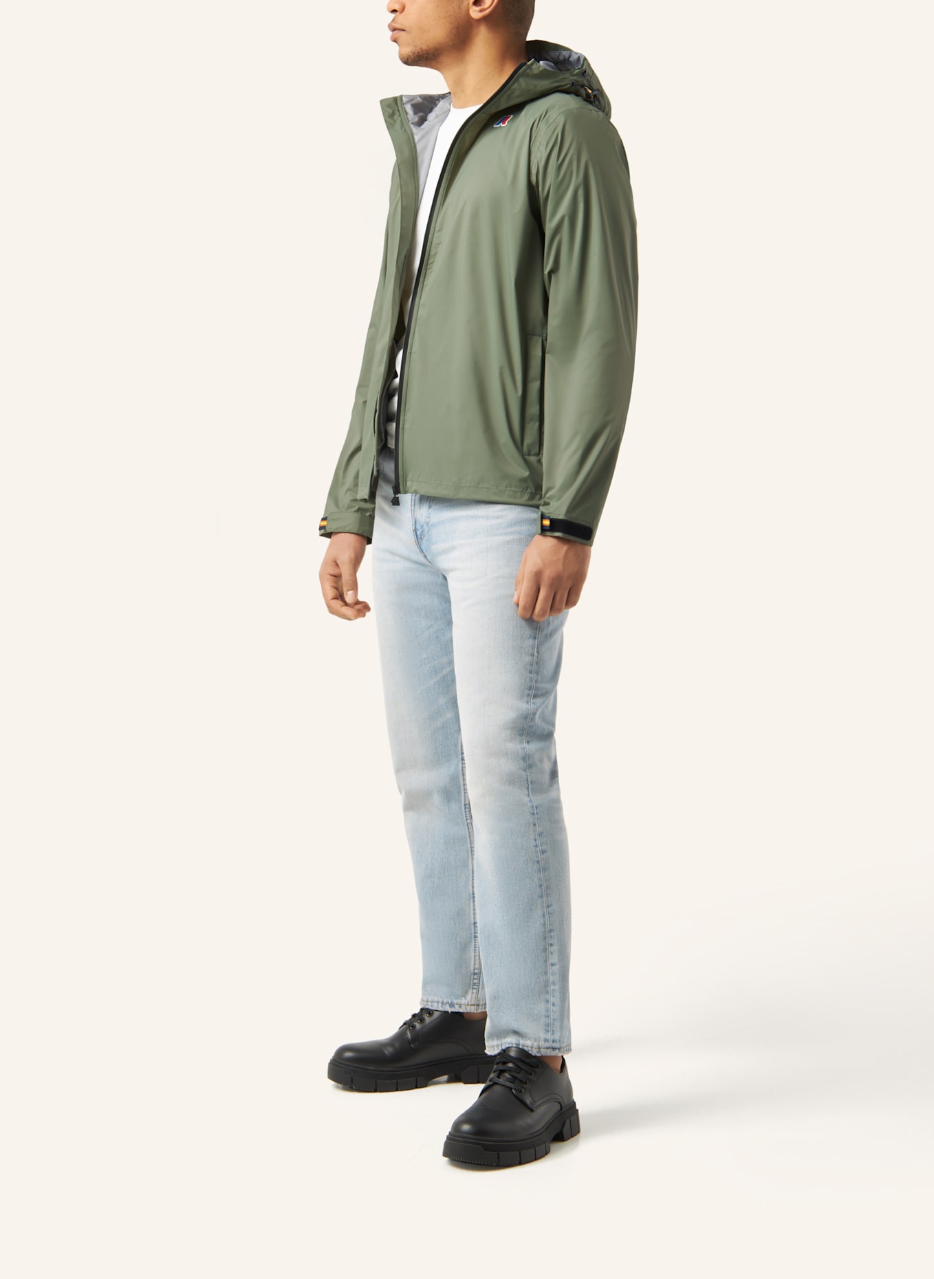 K-WAY Regenjacke CHARMEL TRAVEL: GRÜN