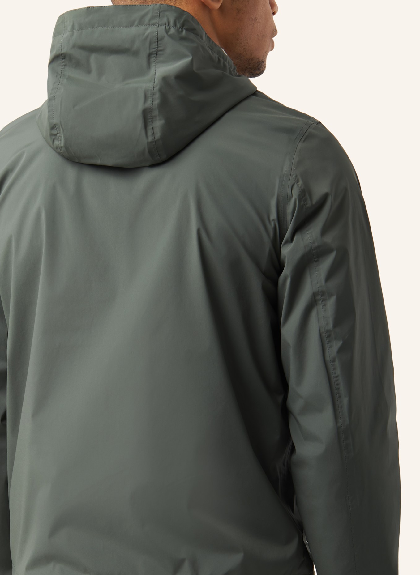 K-WAY Funktionsjacke JACK STRETCH NYLON JERSEY: DUNKELGRÜN