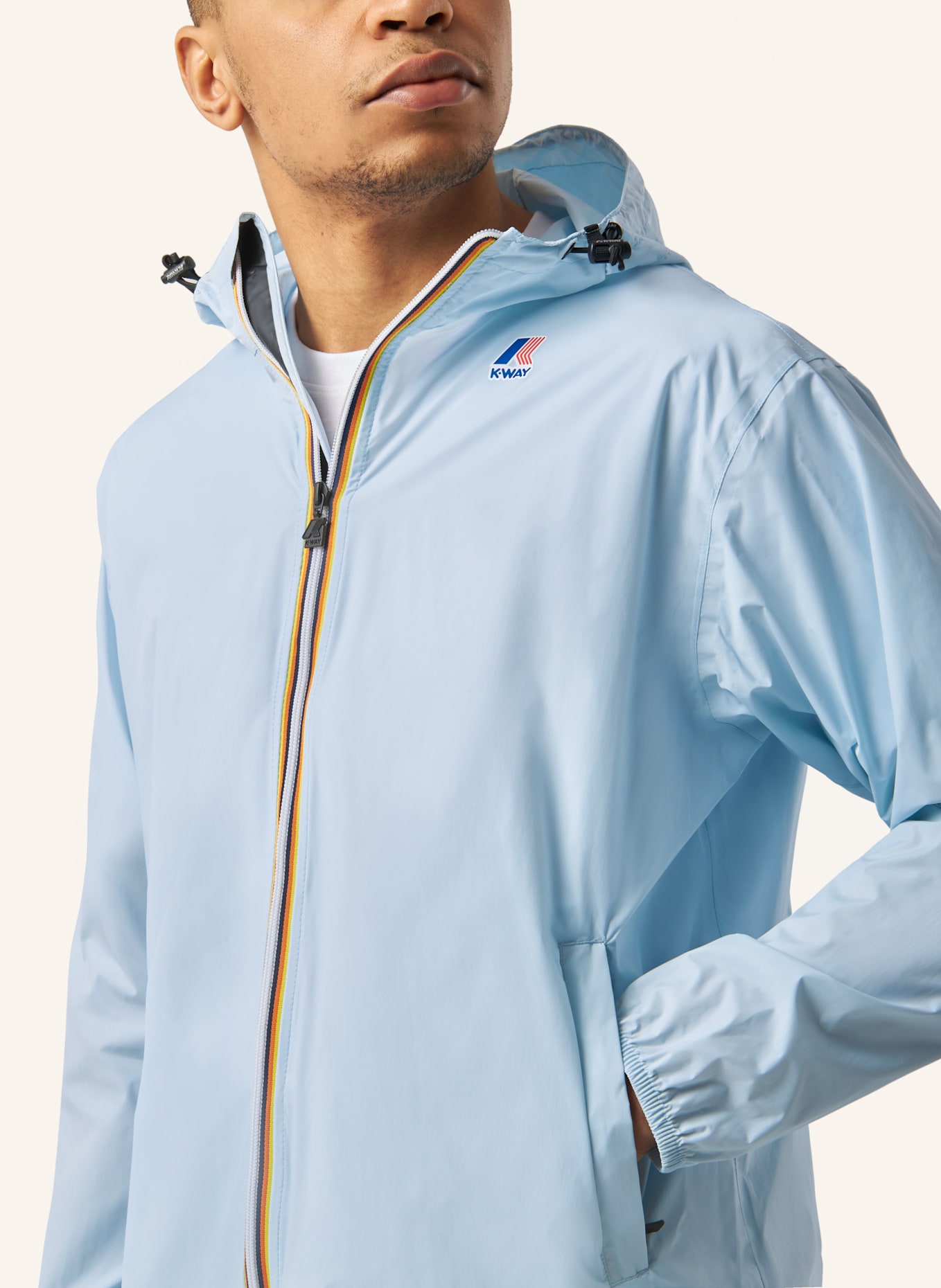 K-WAY Regenmantel LE VRAI 4.0 EIFFEL EAST: BLAU