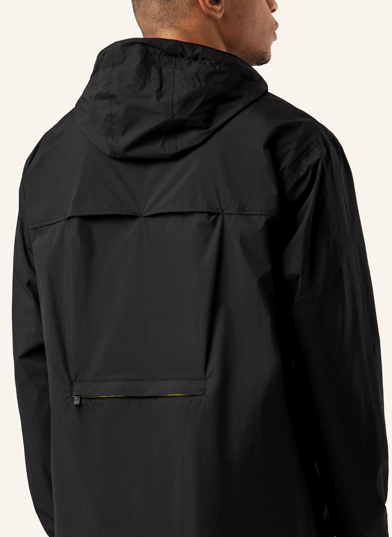 K-WAY Regenmantel LE VRAI 4.0 EIFFEL EAST: SCHWARZ