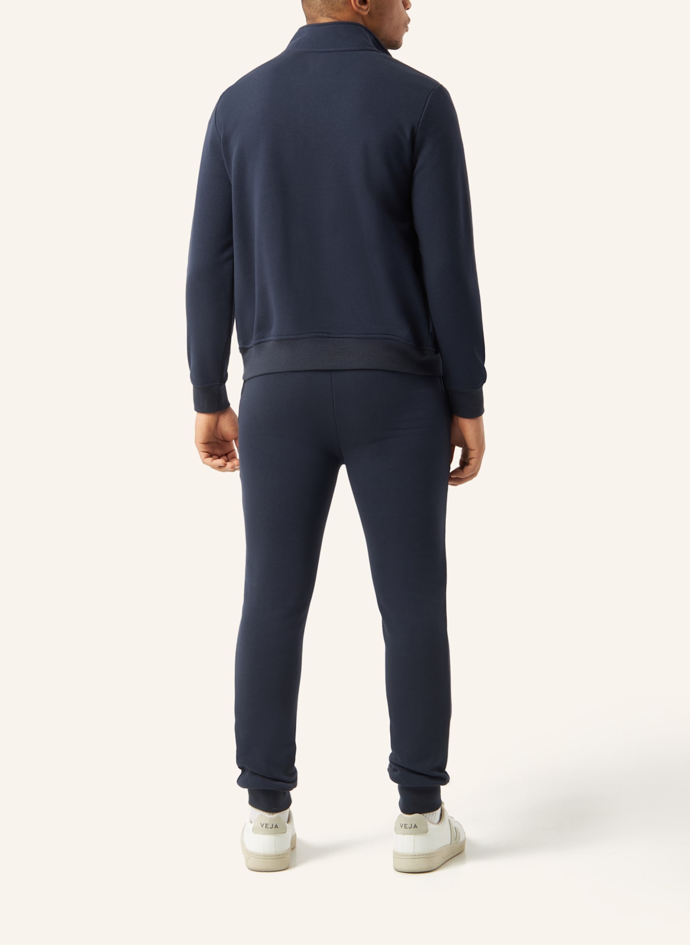 K-WAY Sweatjacke AUGUR POLY COTTON: BLAU