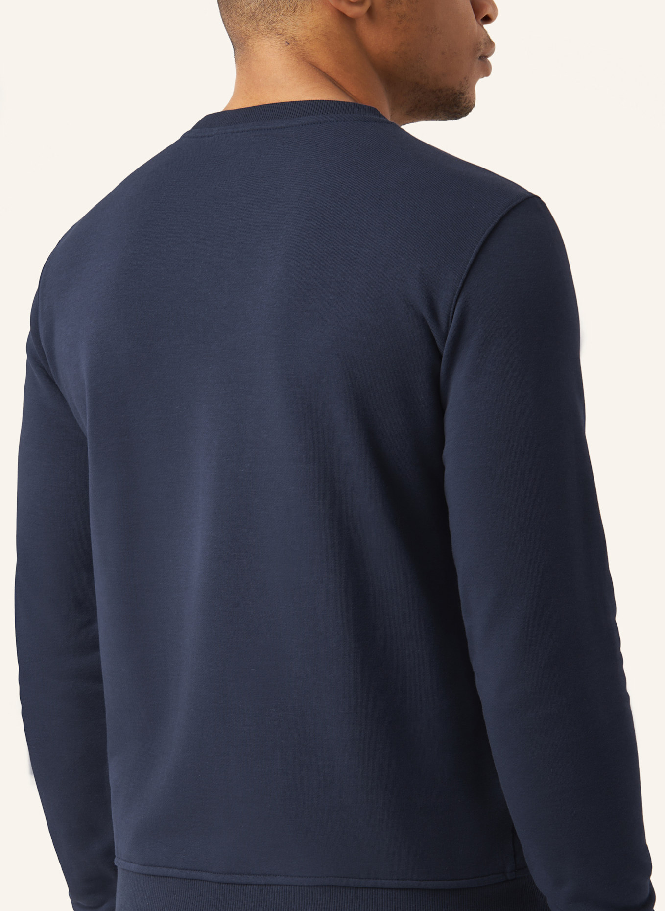 K-WAY Sweatshirt LE VRAI AUGUSTE POLY COTTON: BLAU