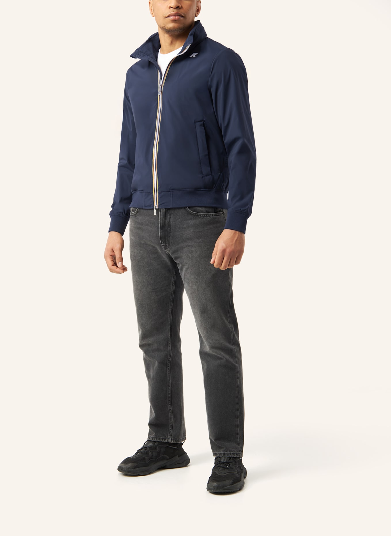 K-WAY Funktionsjacke AMAURY STRETCH NYLON JERSEY: BLAU