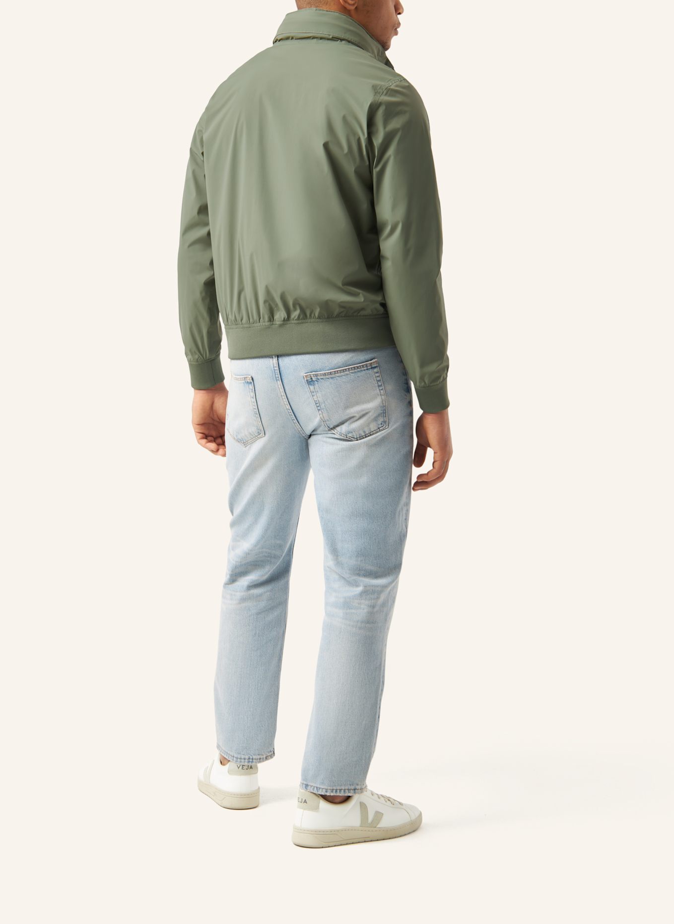 K-WAY Funktionsjacke AMAURY STRETCH NYLON JERSEY: GRÜN