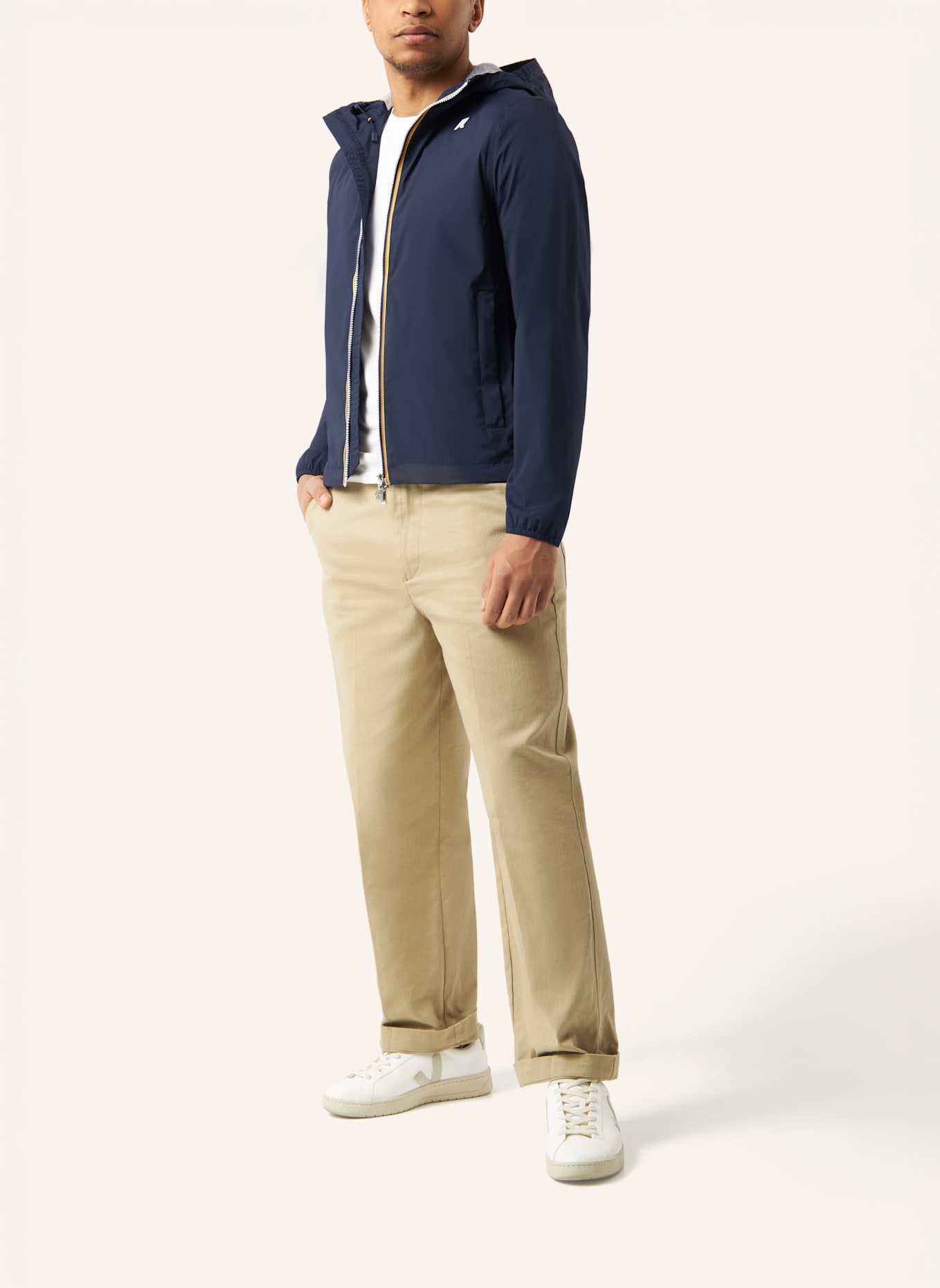 K-WAY Funktionsjacke JACK STRETCH NYLON JERSEY: BLAU