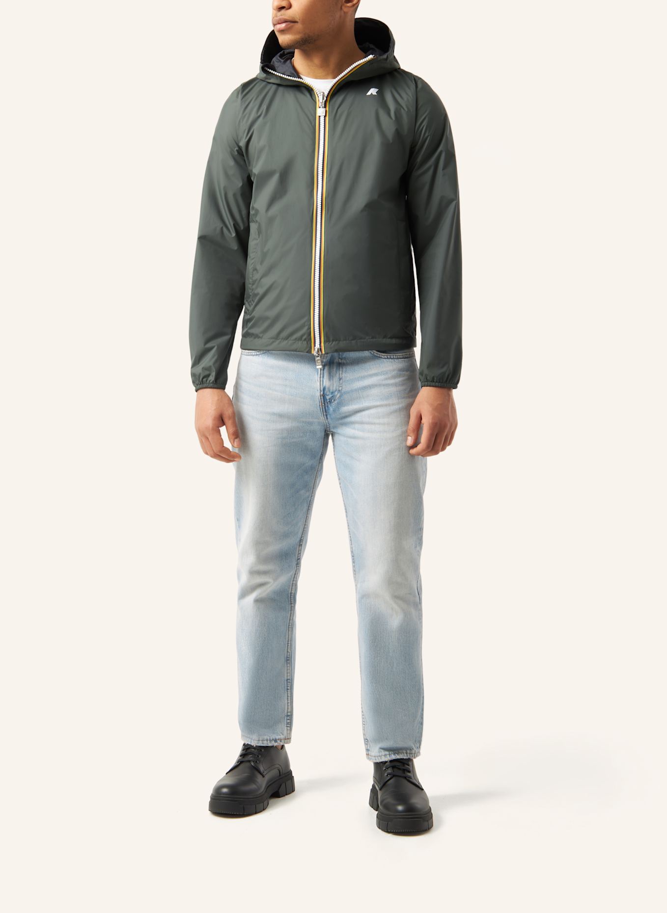 K-WAY Funktionsjacke JAKE PLUS.2 DOUBLE: GRÜN