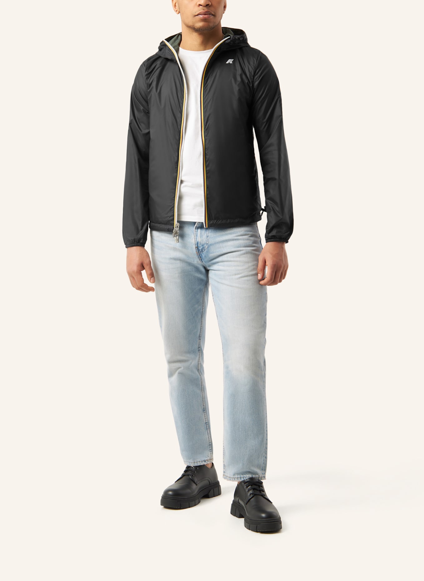 K-WAY Funktionsjacke JAKE PLUS.2 DOUBLE: GRÜN