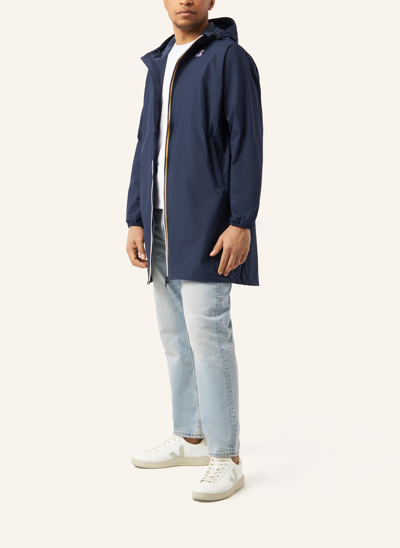 K-WAY Regenmantel LE VRAI 4.0 EIFFEL EAST: BLAU