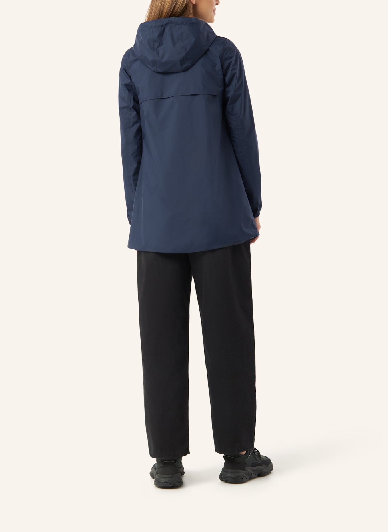 K-WAY Funktionsjacke SOPHIE PLUS 2 DOUBLE zum Wenden: BLAU/ GRÜN