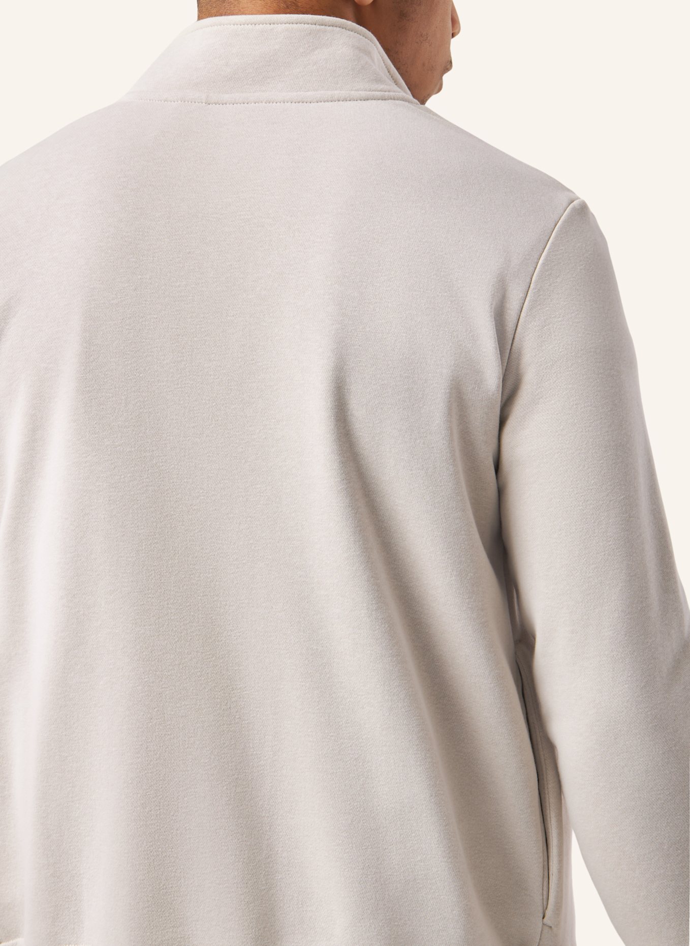 K-WAY Sweatjacke AUGUR POLY COTTON: BEIGE