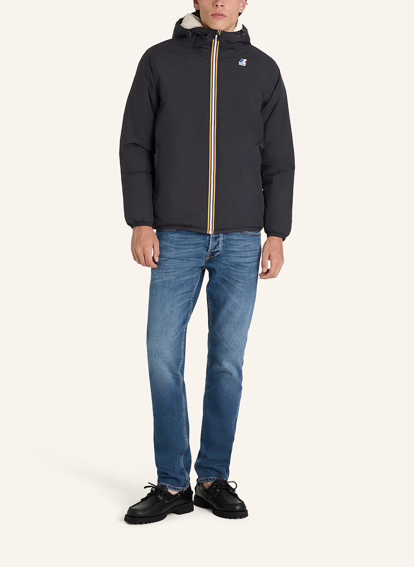 K-WAY Funktionsjacke LE VRAI 4.0 CLAUDE ORSETTO: SCHWARZ