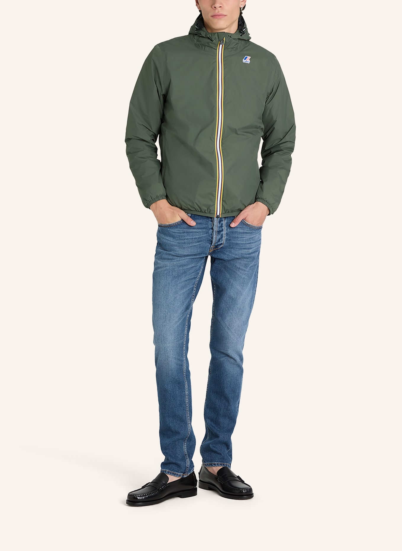 K-WAY Funktionsjacke LE VRAI 4.0 CLAUDE WARM: DUNKELGRÜN