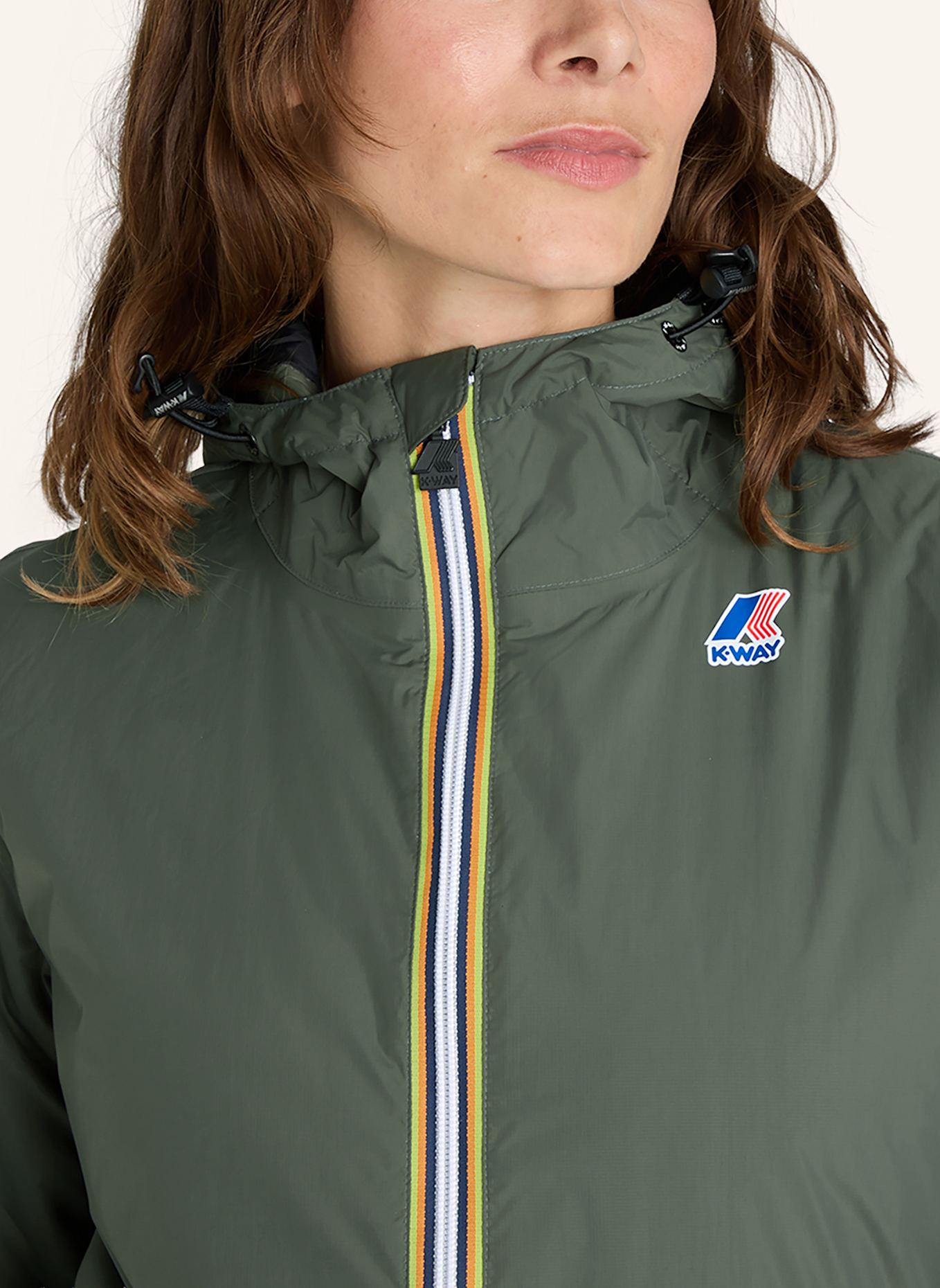 K-WAY Funktionsjacke LE VRAI 4.0 CLAUDE WARM: DUNKELGRÜN