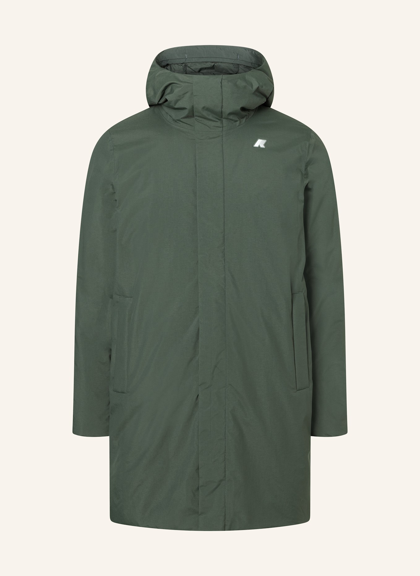 K-WAY Winterjacke THOMAS WARM OTTOMAN: DUNKELGRÜN