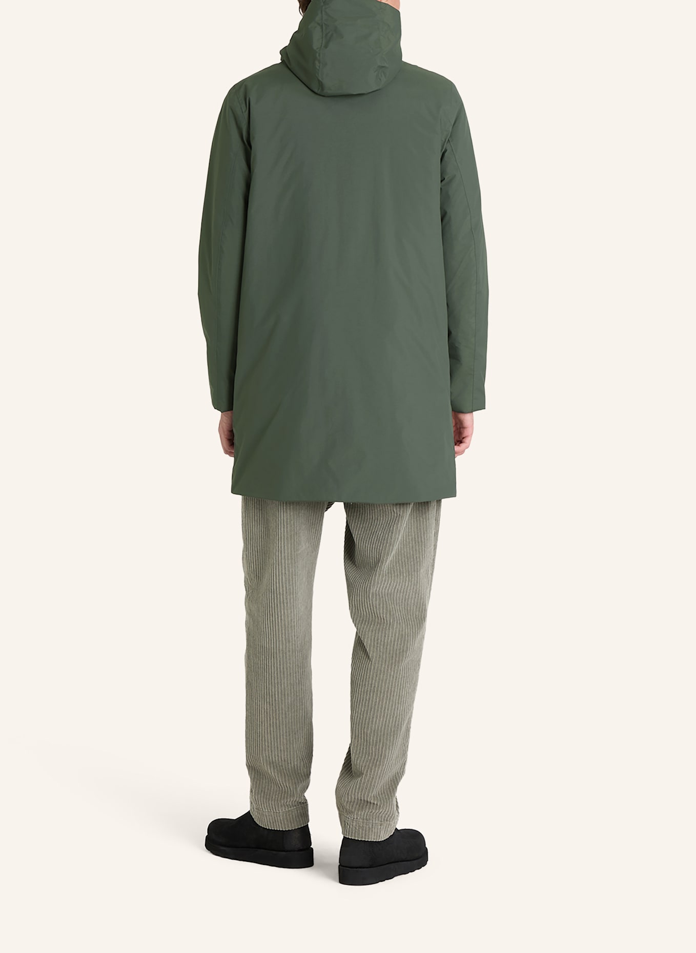 K-WAY Winterjacke THOMAS WARM OTTOMAN: DUNKELGRÜN