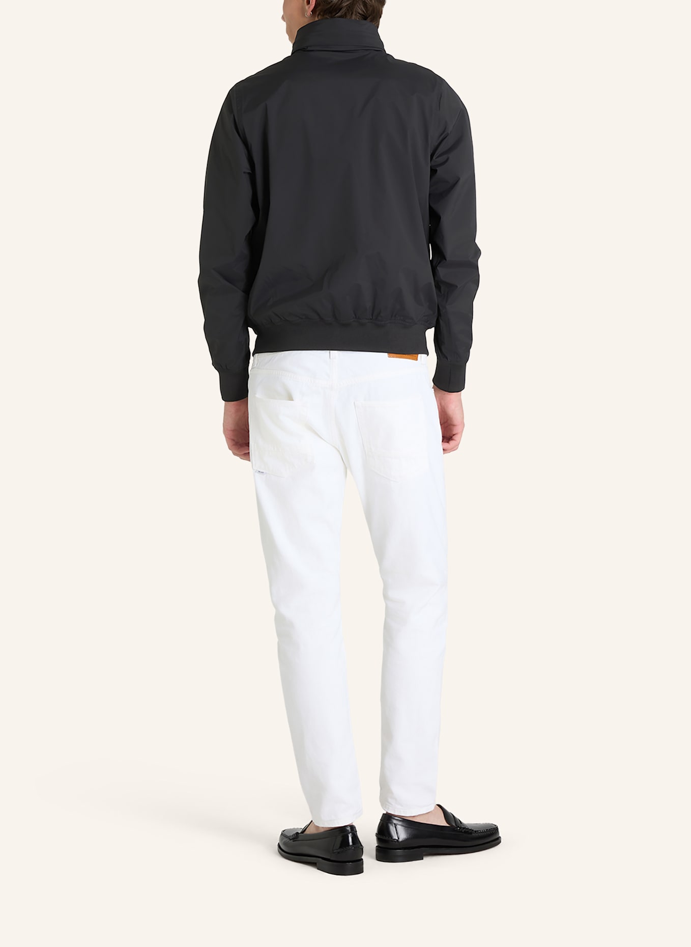 K-WAY Funktionsjacke AMAURY STRETCH NYLON JERSEY: SCHWARZ