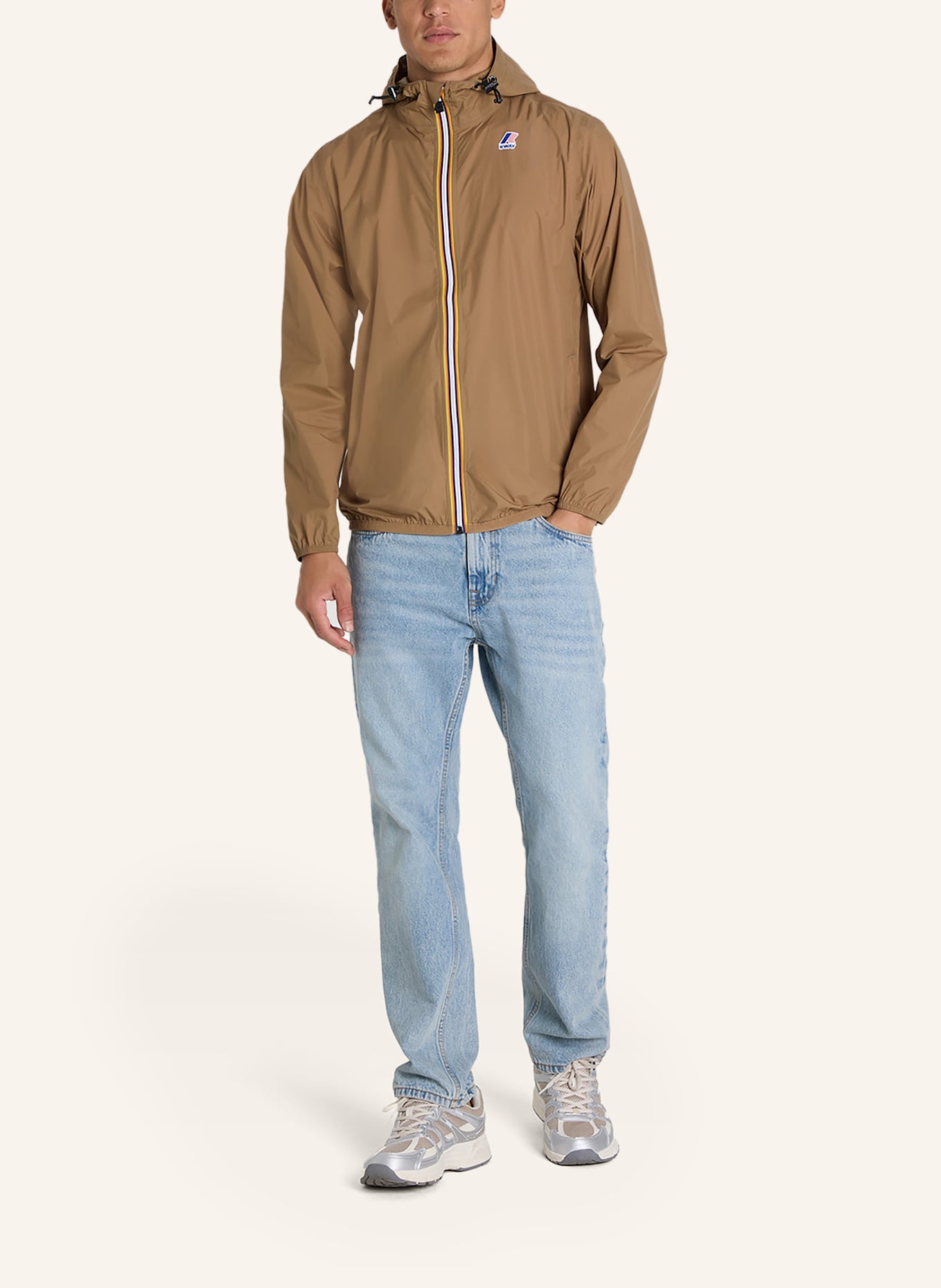K-WAY Funktionsjacke LE VRAI 4.0 CLAUDE: BRAUN