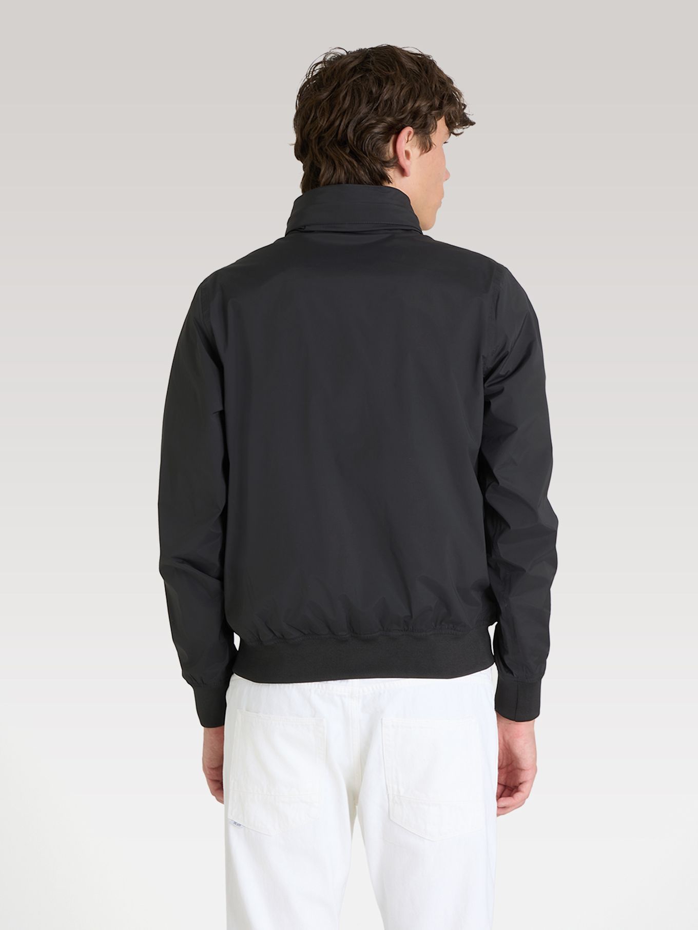 K-WAY Funktionsjacke AMAURY STRETCH NYLON JERSEY: SCHWARZ