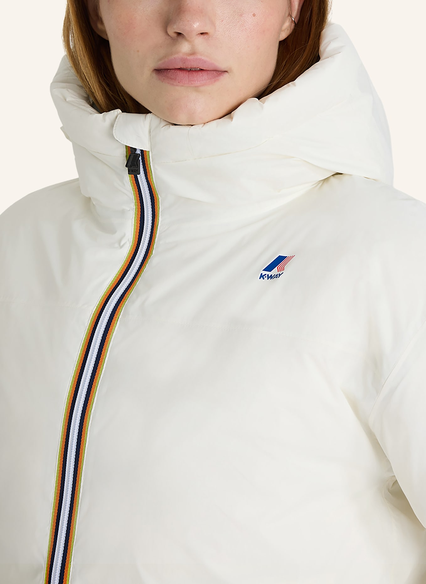 K-WAY Winterjacke LE VRAI 4.0 ALBINE HEAVY WARM: WEISS