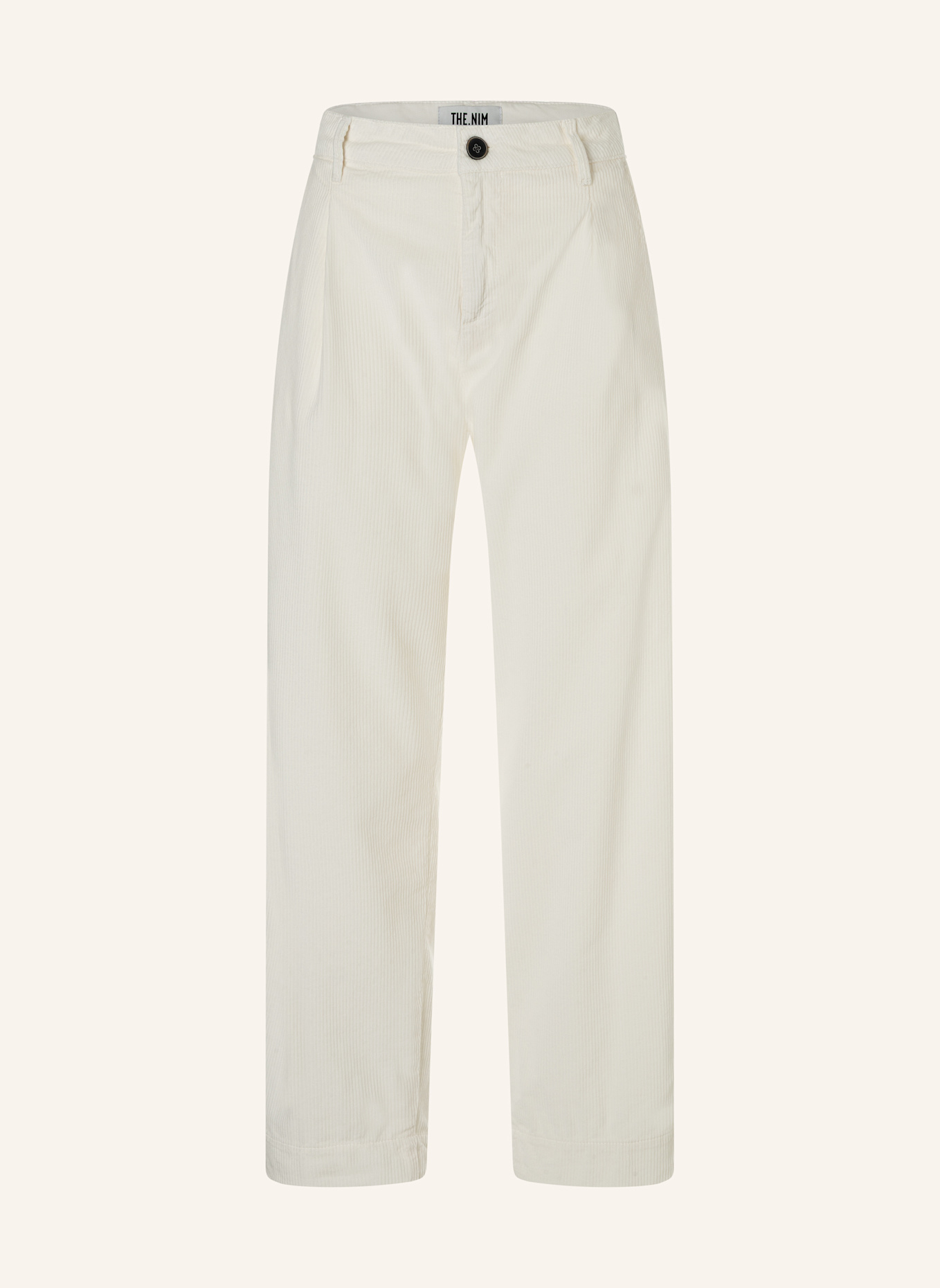 THE.NIM STANDARD Hose CHINO PINCE: WEISS
