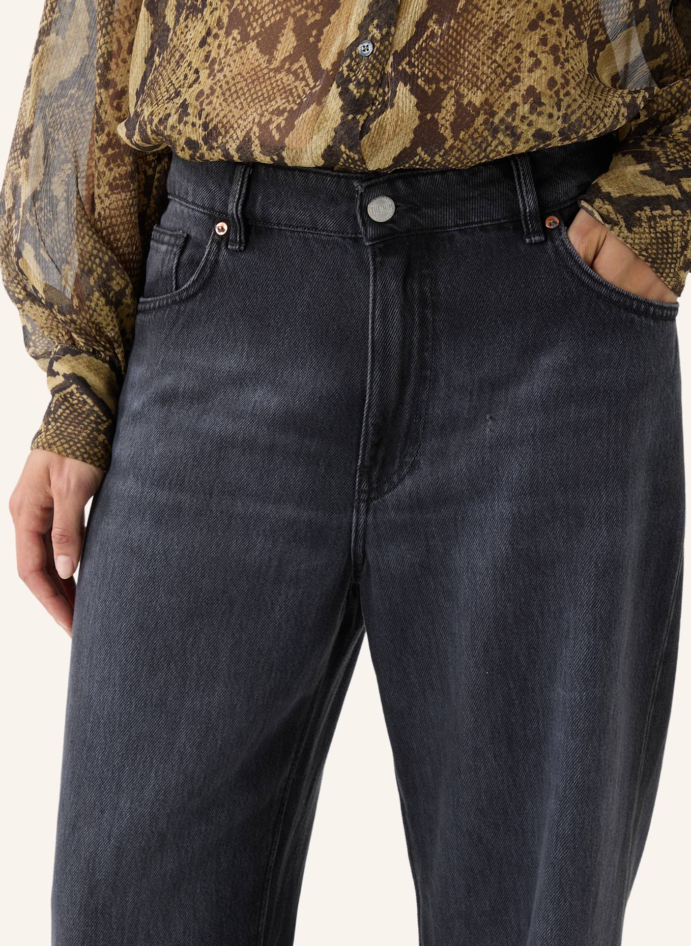 THE.NIM STANDARD Jeans COURTNEY JEANS: LOVE BLACK