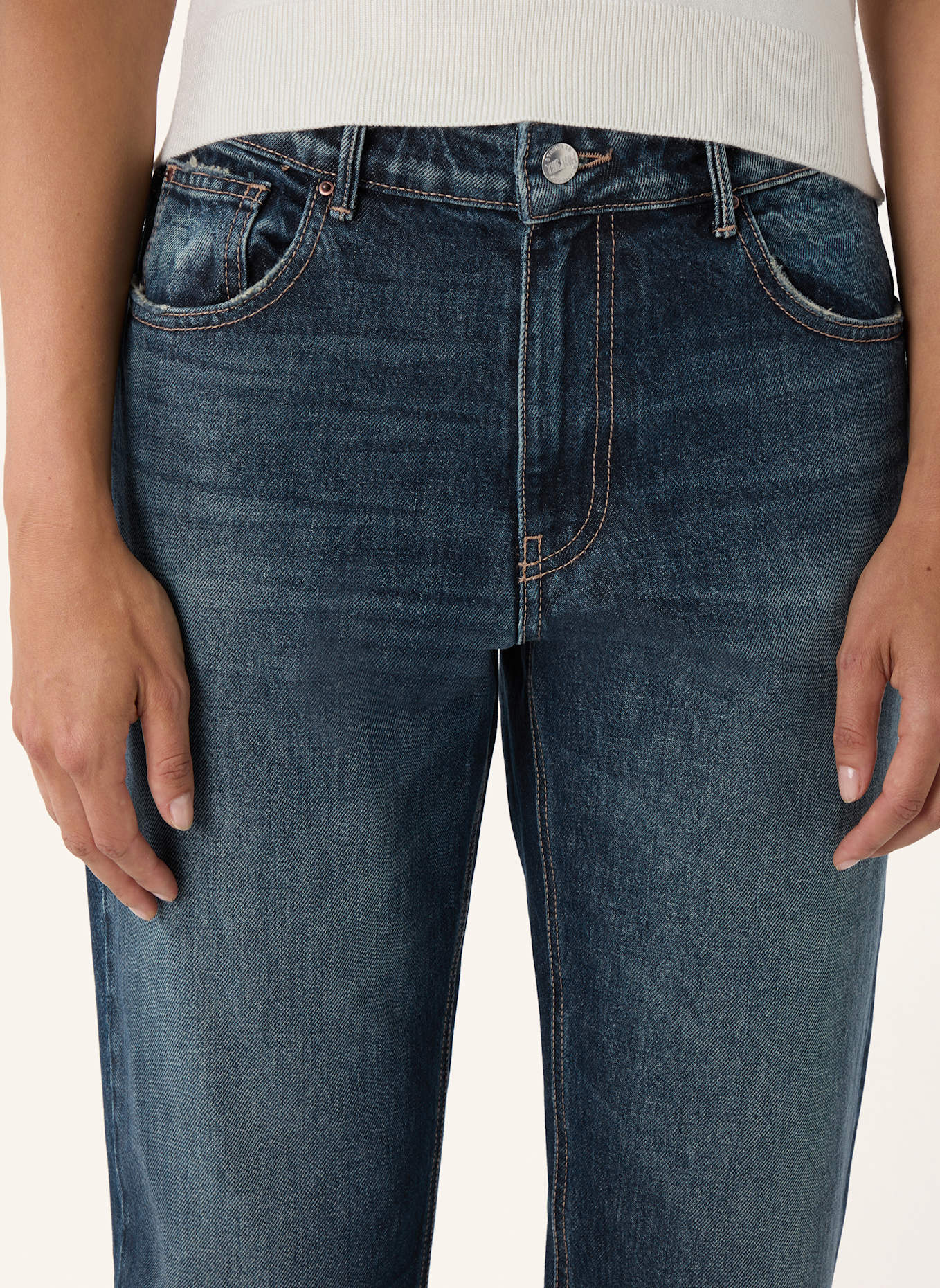 THE.NIM STANDARD Jeans JANE JEANS 13,5oz: USED MED DARK