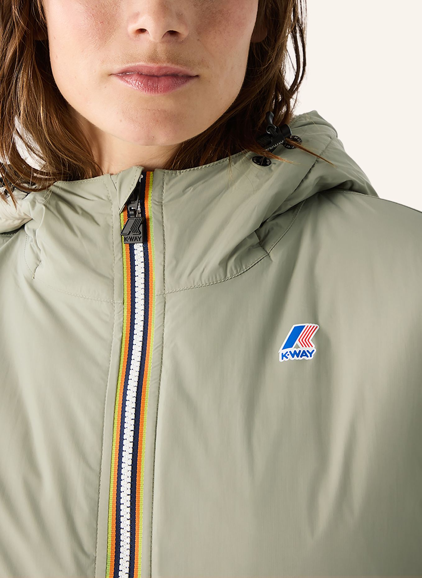 K-WAY Winterjacke LE VRAI 4.0 ALBINE ORSETTO: GRÜN