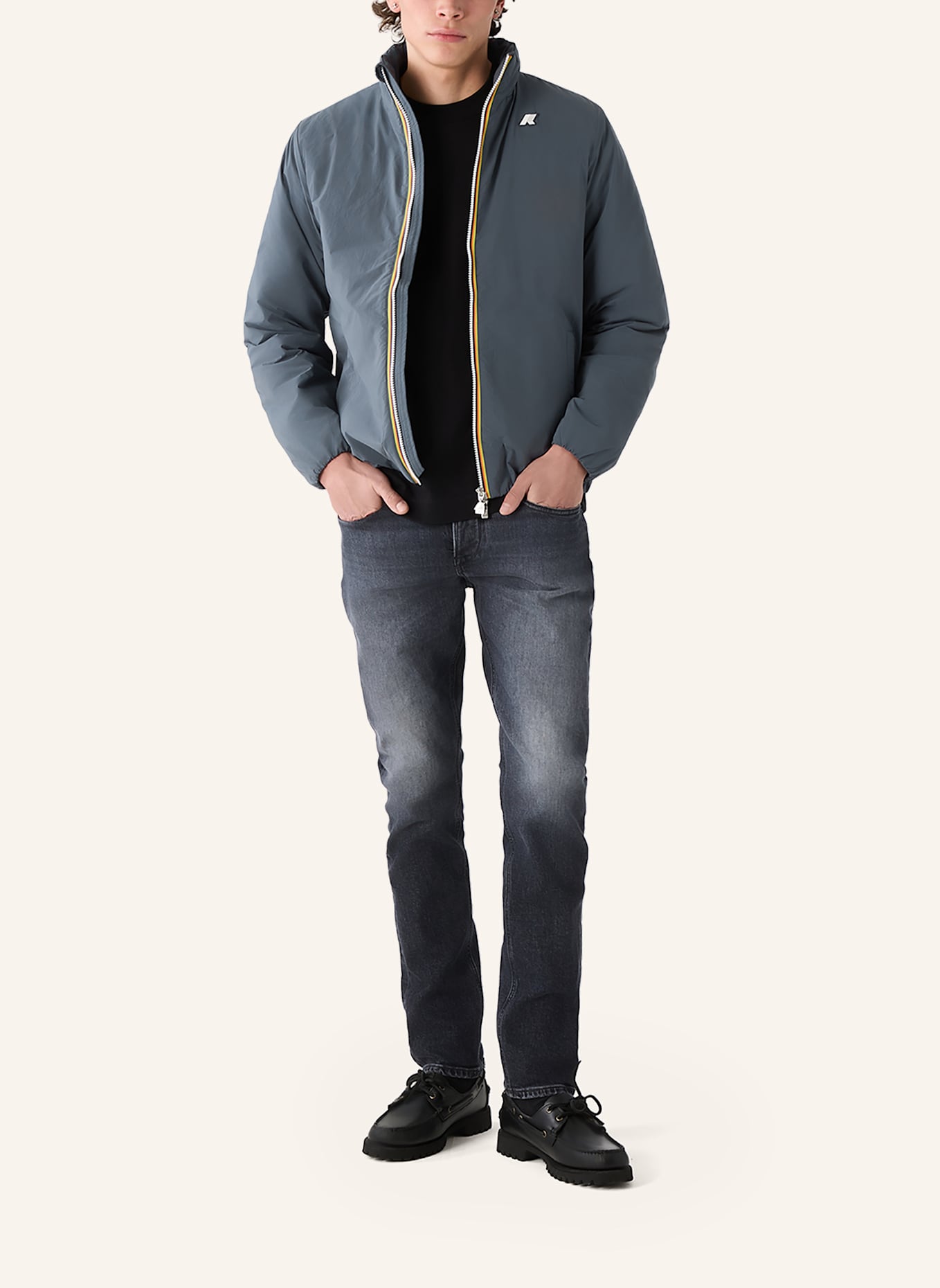 K-WAY Funktionsjacke VALENTINE PLAIN WARM: BLAU