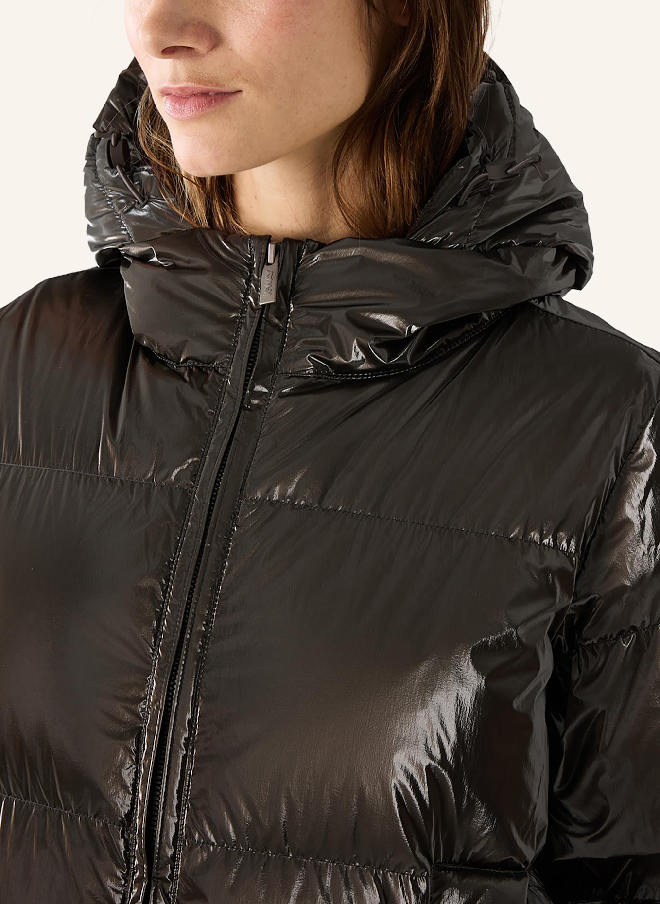 K-WAY Winterjacke RUENNE THERMO PEARLY: SCHWARZ/ GRÜN