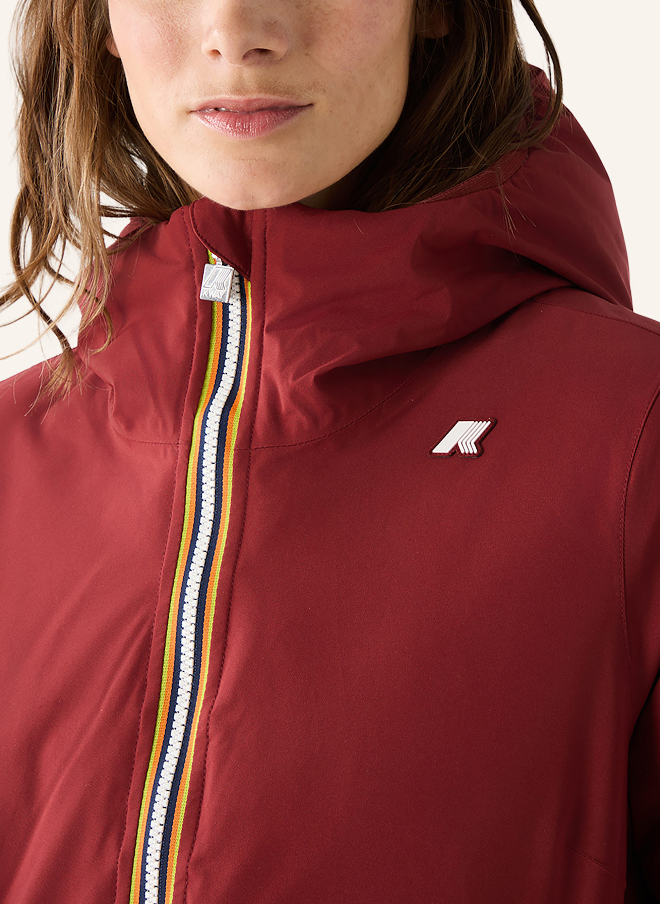 K-WAY Winterjacke SOPHIE ST THERMO DOUBLE zum Wenden: ROT/ PINK