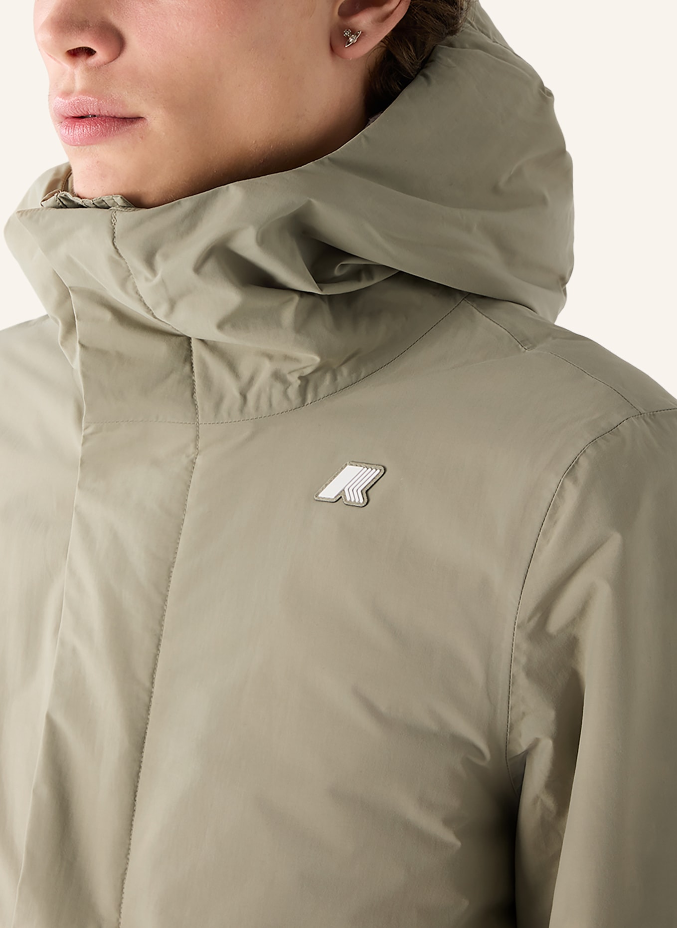 K-WAY Winterjacke THOMAS WARM OTTOMAN: GRÜN