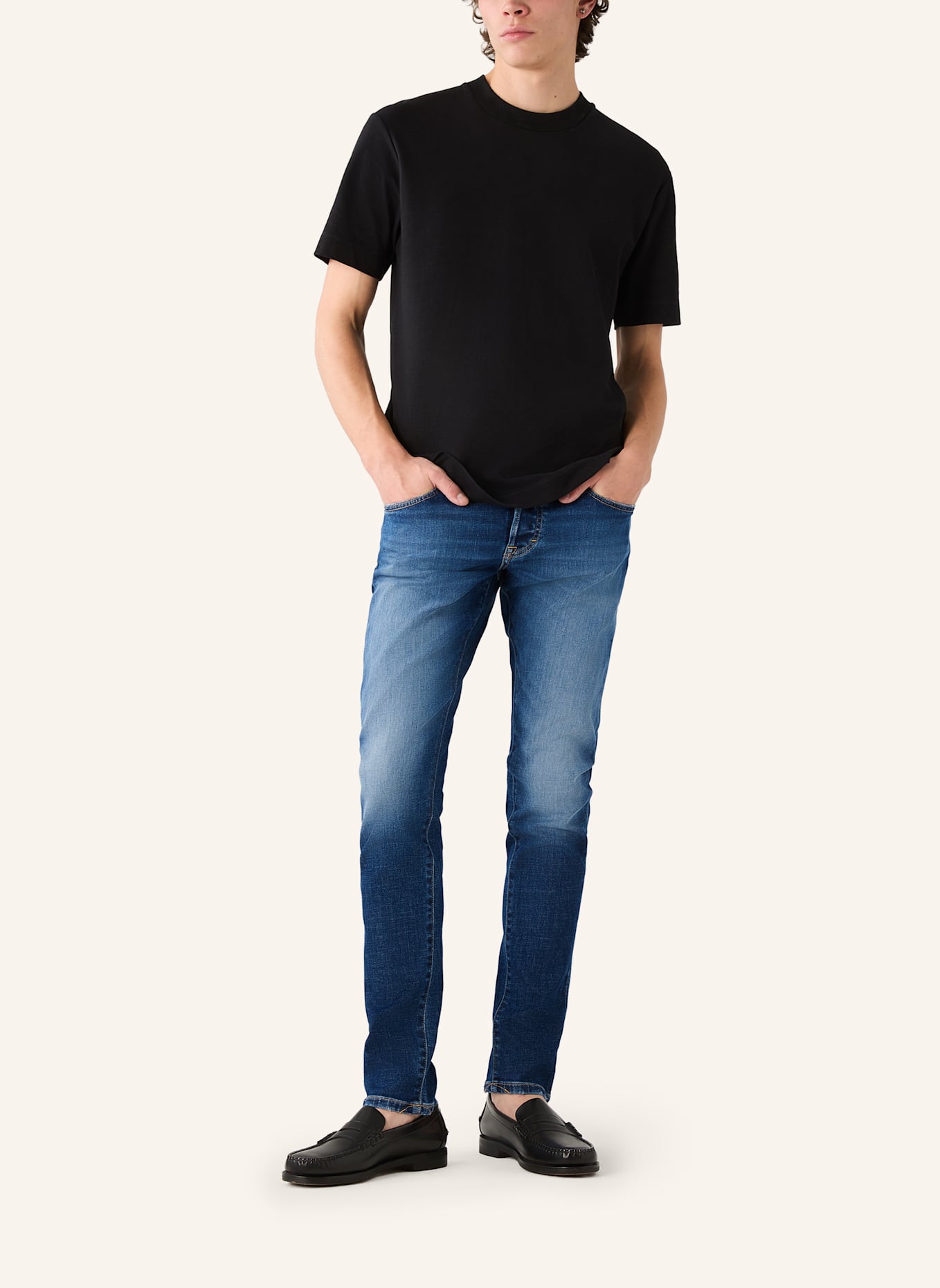 THE.NIM STANDARD Jeans DYLAN JEANS 12 oz: MEDIUM BLUE