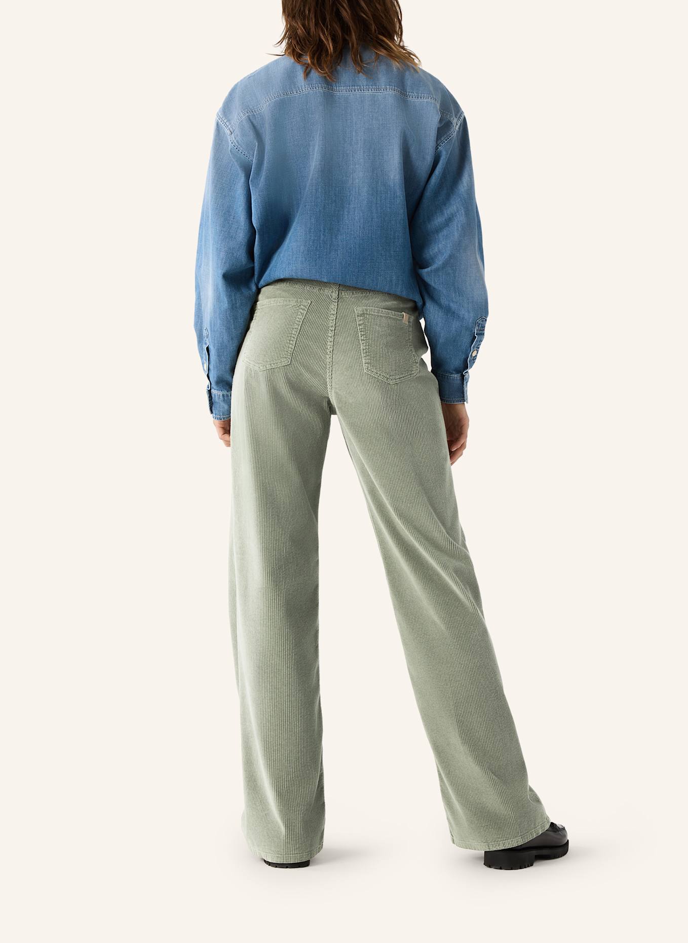 THE.NIM STANDARD Hose DEBBIE PANTS: GRÜN