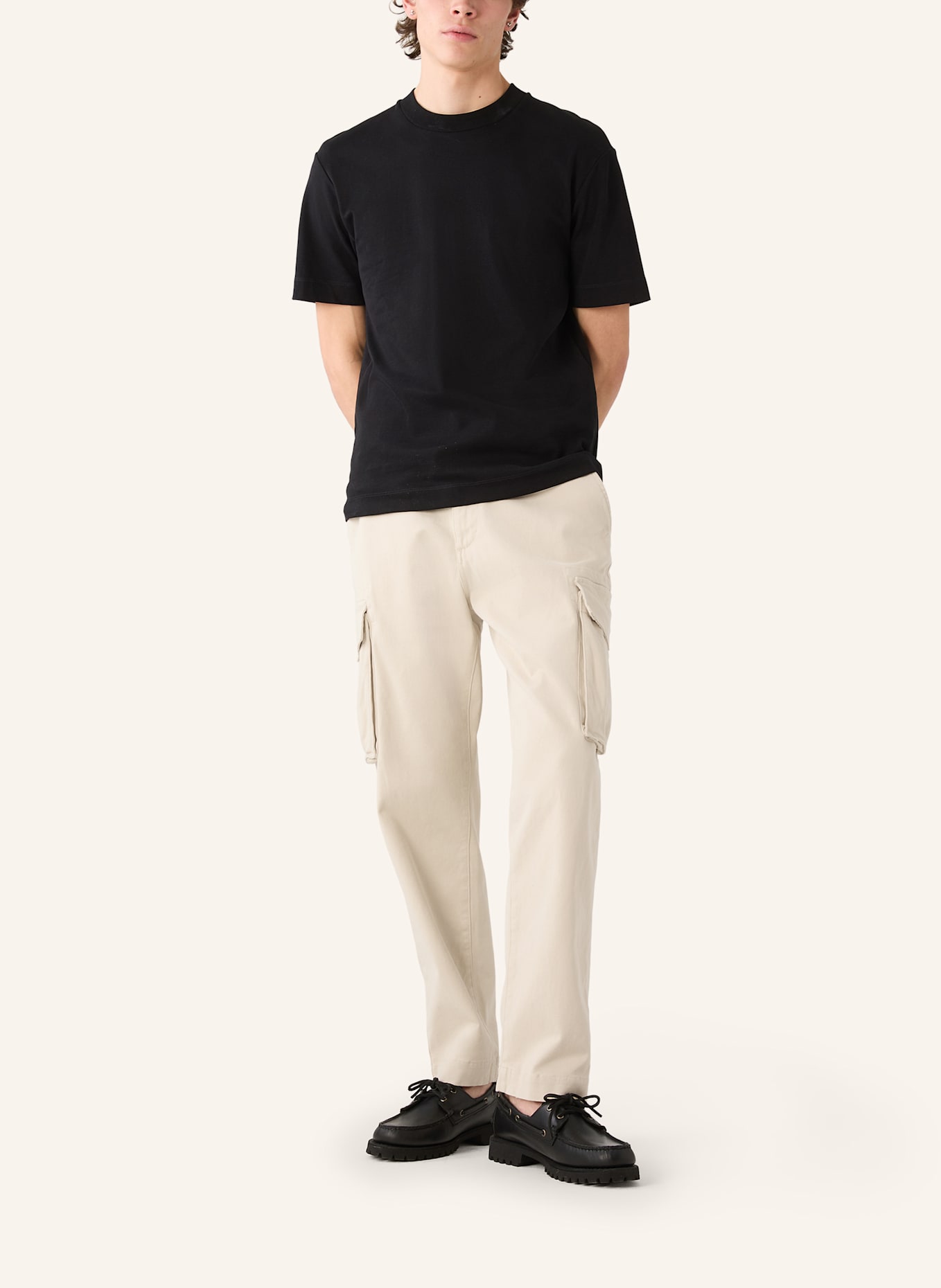 THE.NIM STANDARD Hose CARGO CARROT: WEISS