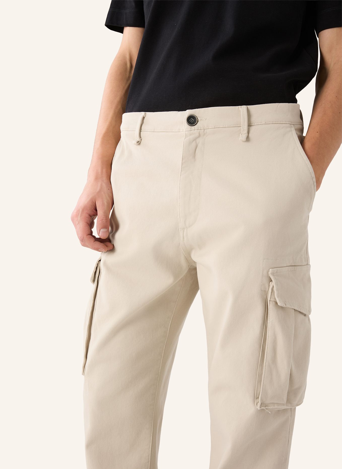 THE.NIM STANDARD Hose CARGO CARROT: WEISS