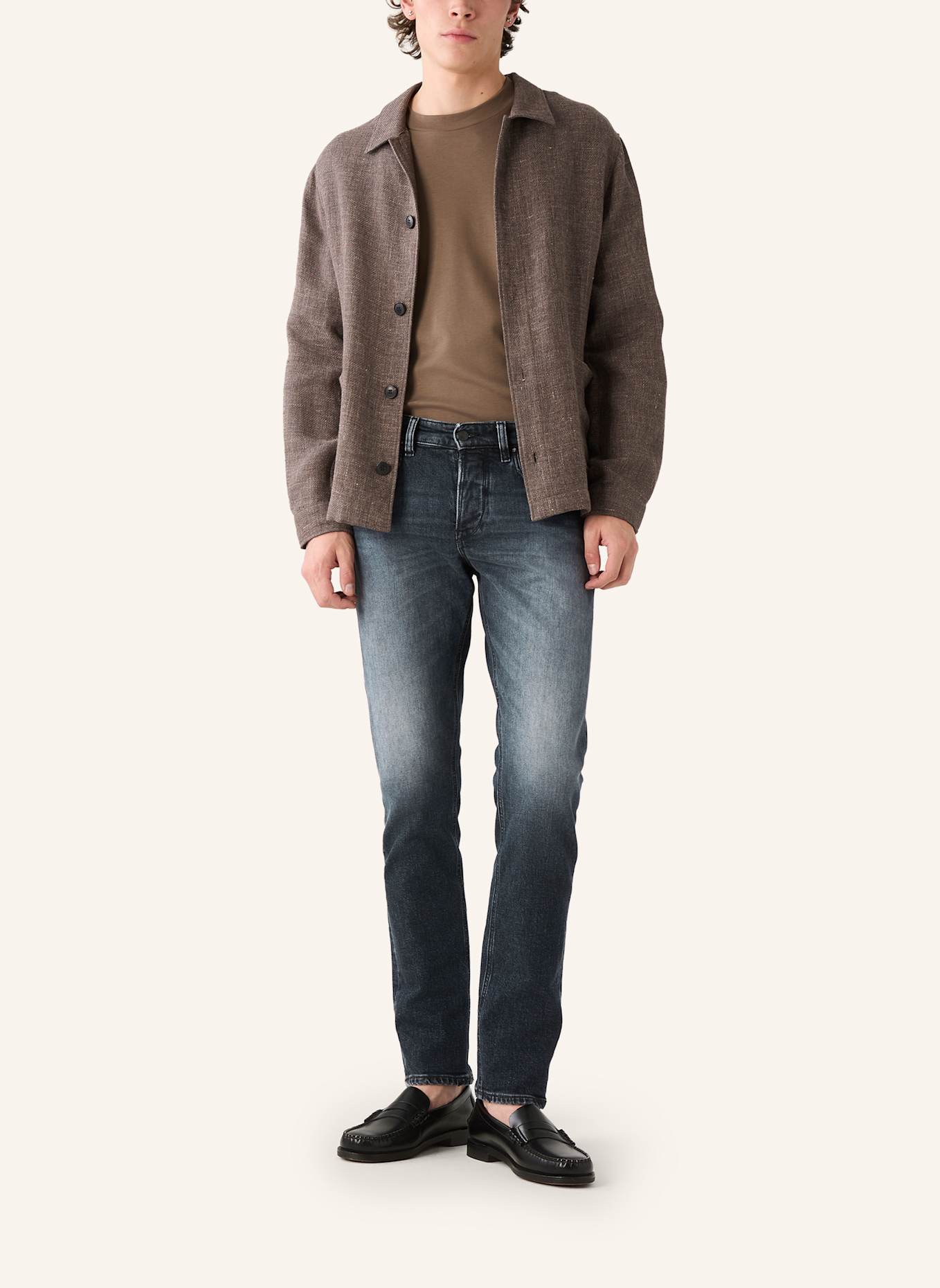 THE.NIM STANDARD Jeans MORRISON JEANS 11 oz: DARK GRAY