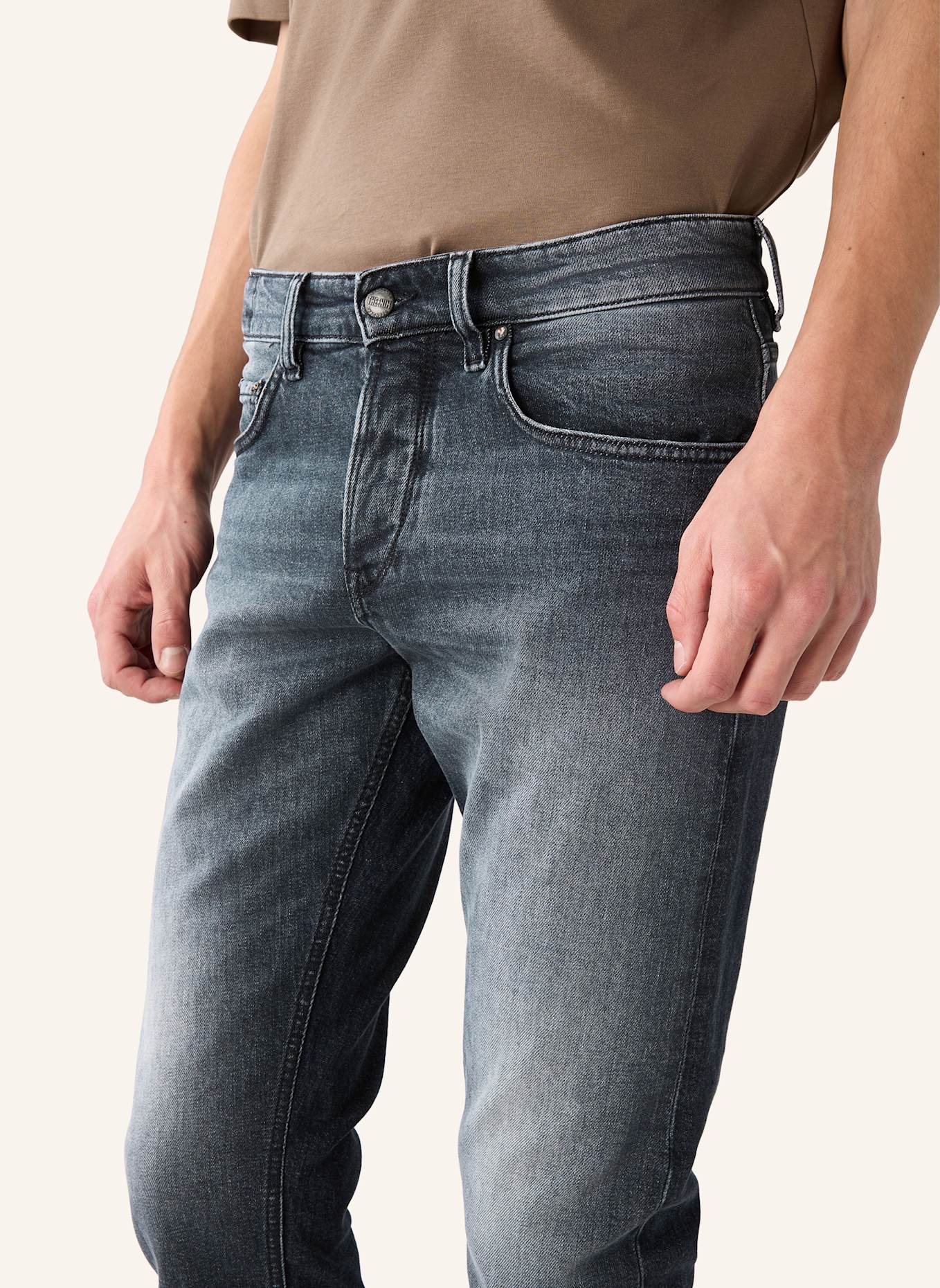 THE.NIM STANDARD Jeans MORRISON JEANS 11 oz: DARK GRAY