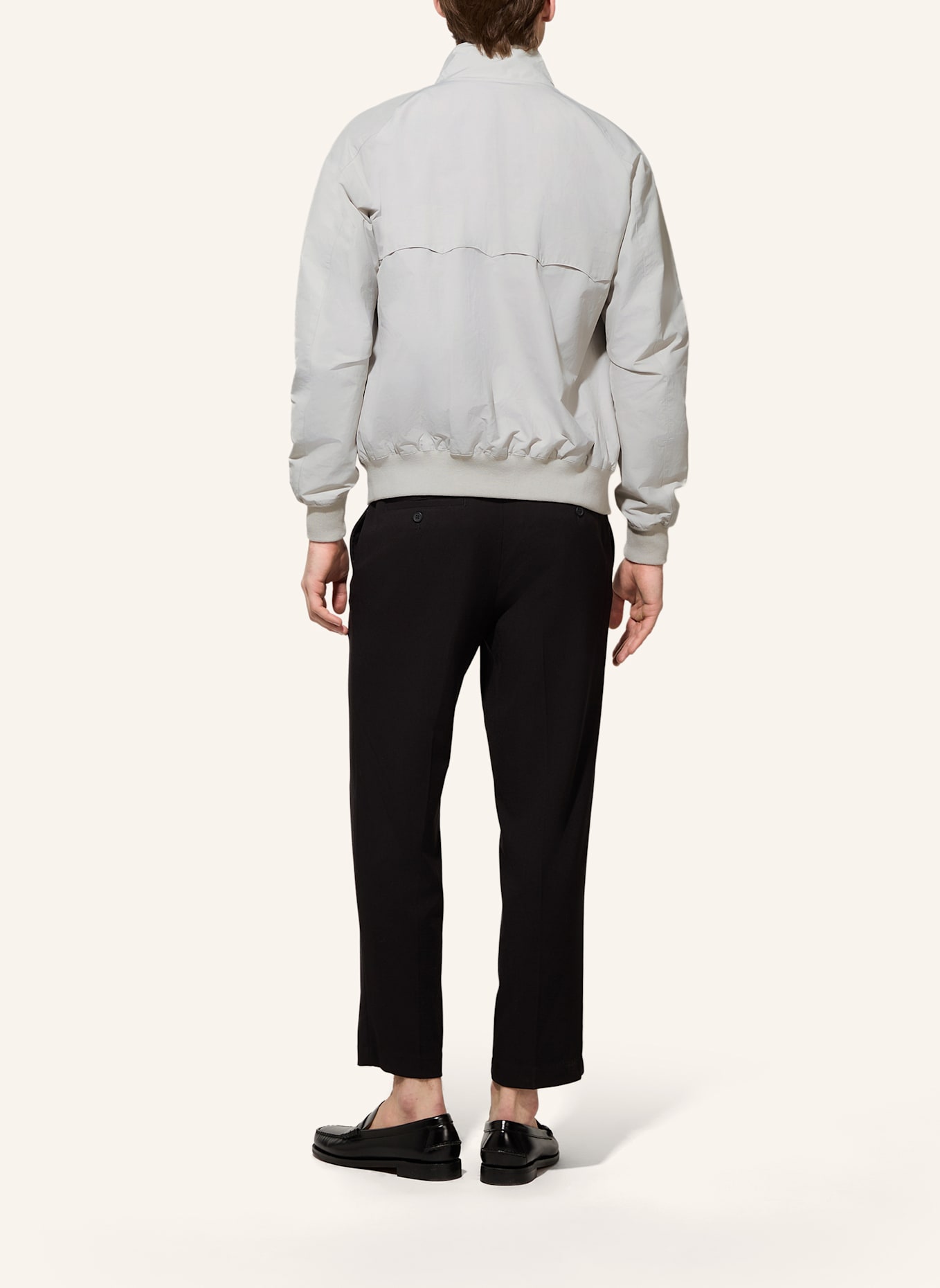 BARACUTA Jacke G9 HARRINGTON JACKET: WEISS