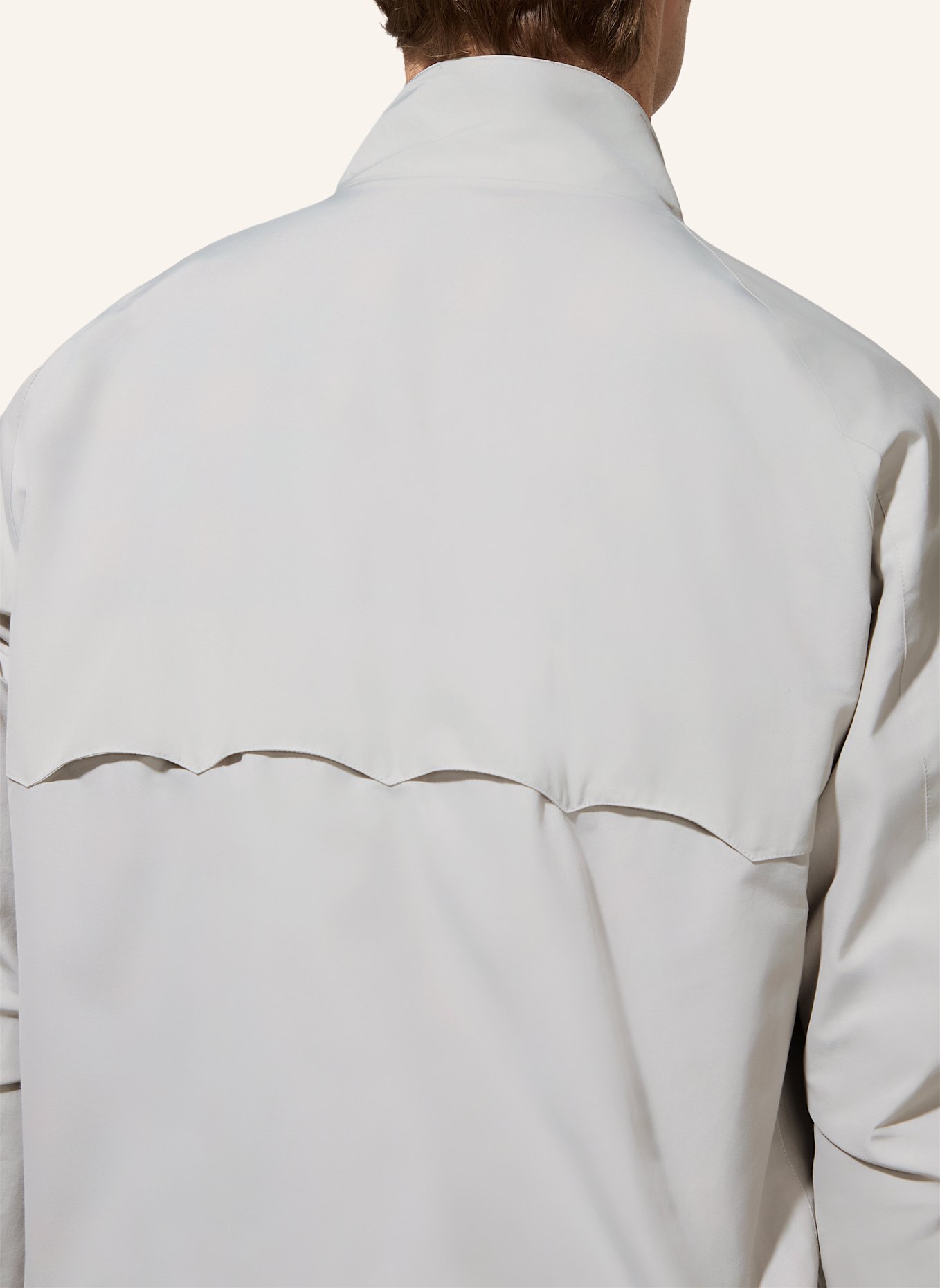 BARACUTA Jacke G9 HARRINGTON JACKET: WEISS