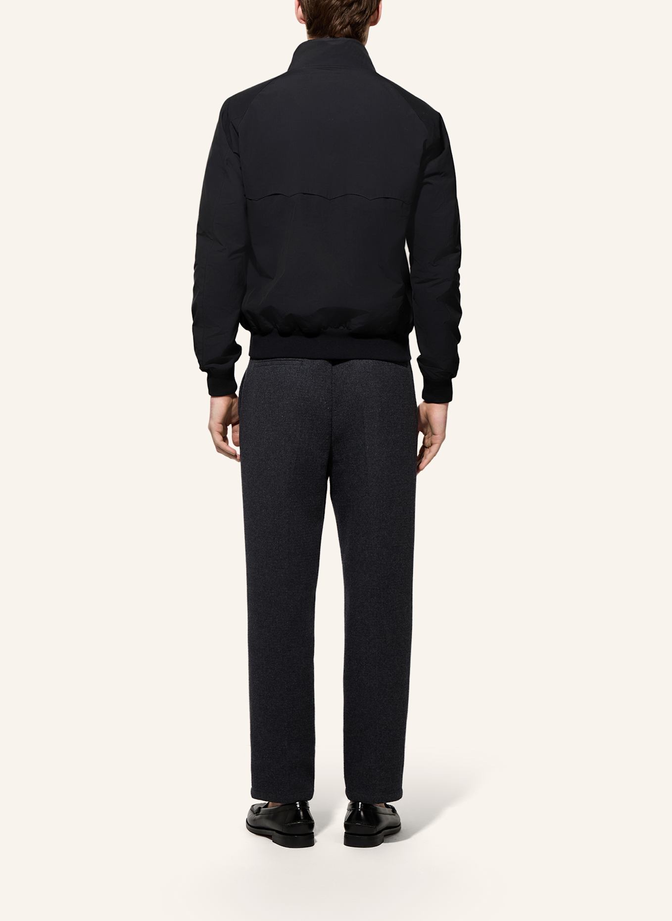 BARACUTA Jacke G9 HARRINGTON JACKET: DUNKELBLAU