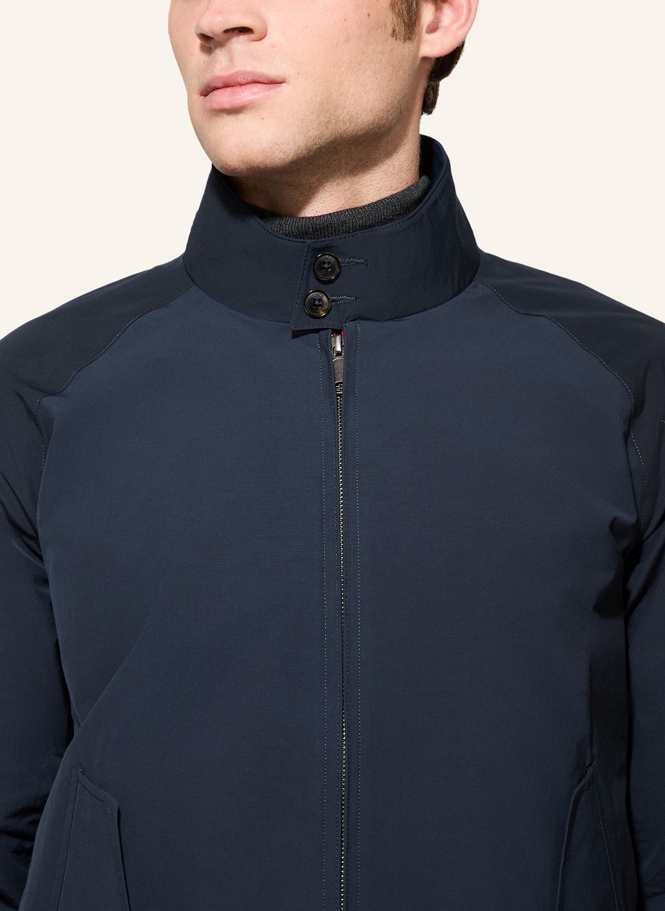 BARACUTA Jacke G9 HARRINGTON JACKET: BLAU
