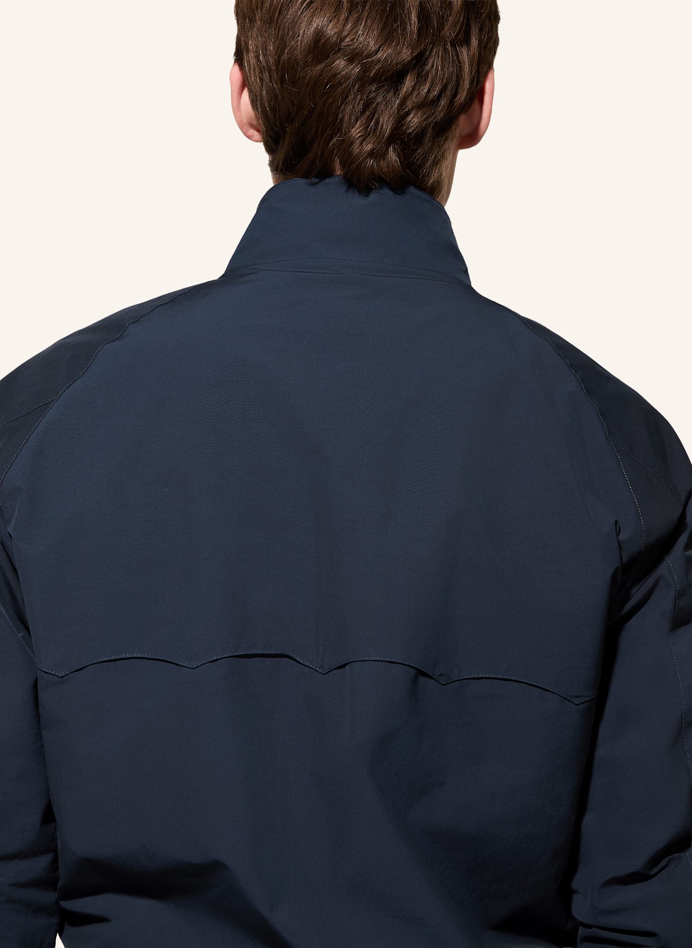 BARACUTA Jacke G9 HARRINGTON JACKET: BLAU