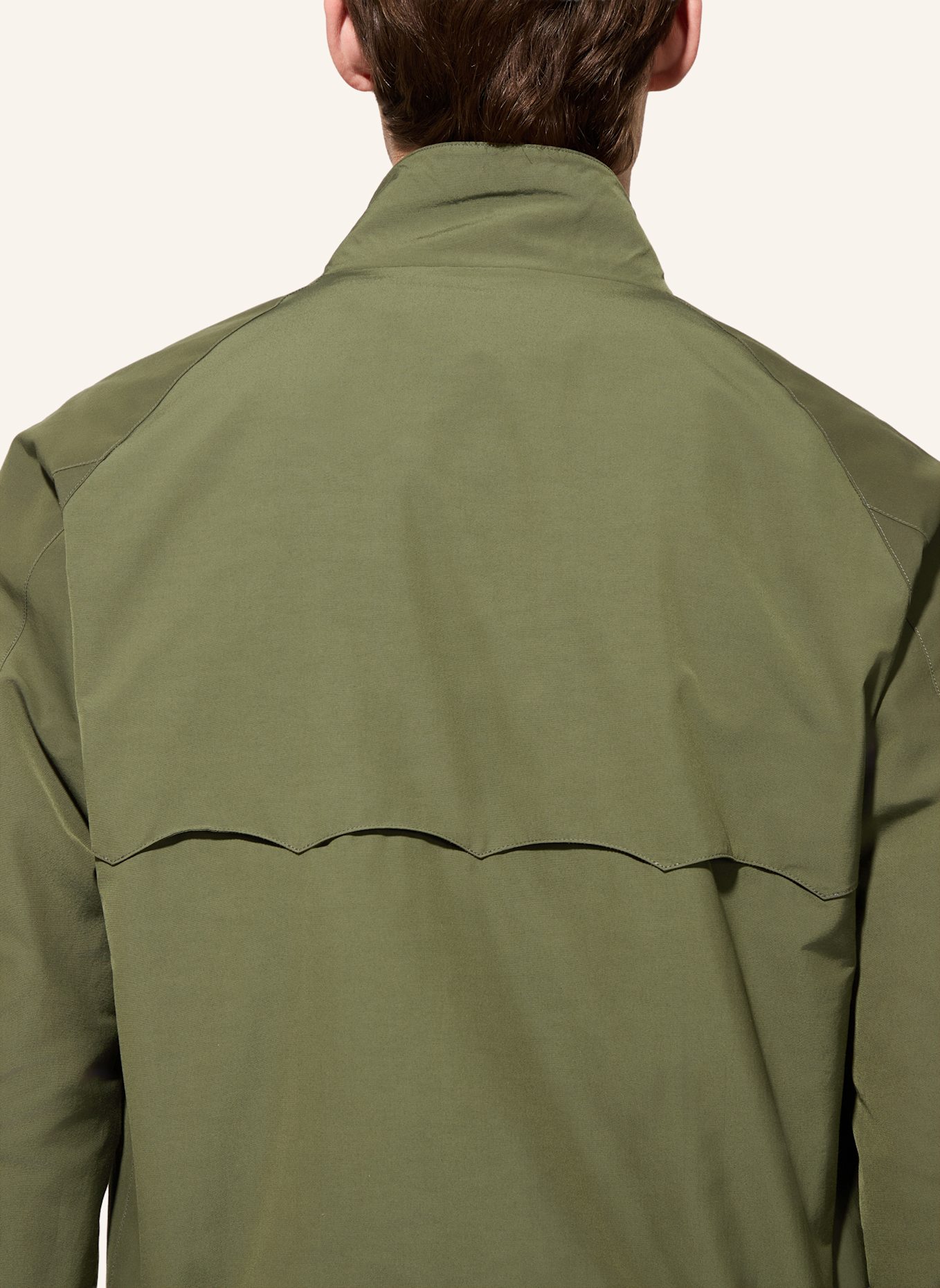 BARACUTA Jacke G9 HARRINGTON JACKET: DUNKELBRAUN